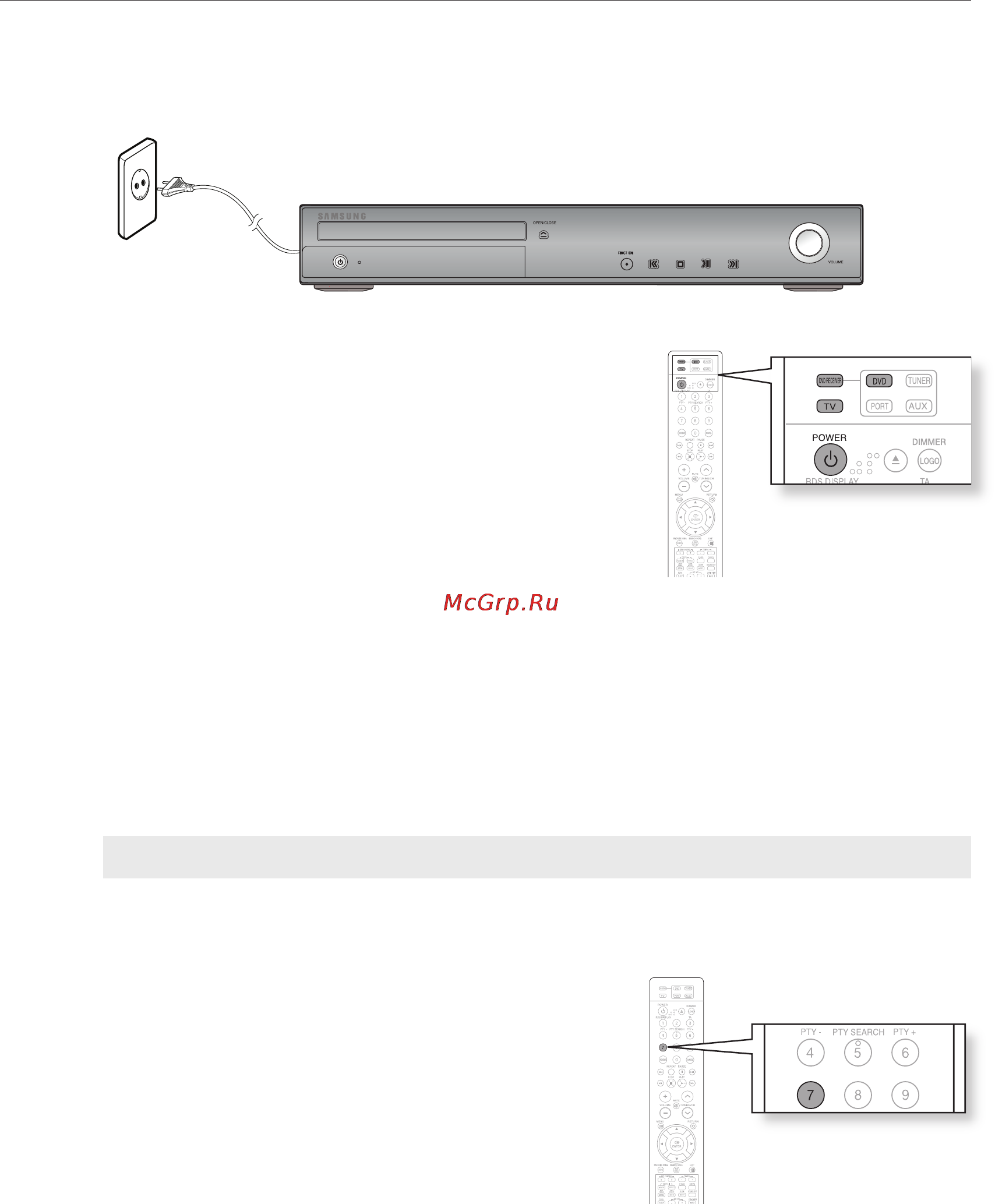 Samsung HT-TKZ216 [30/81] Подготовка домашнего кинотеатра к работе