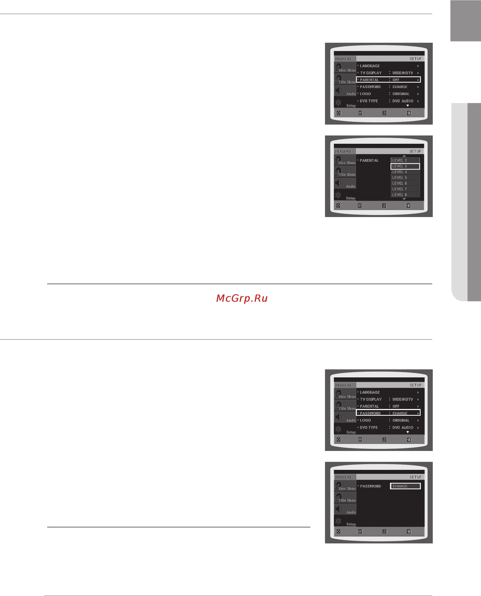 Samsung HT-TKZ316 [49/81] Установка пароля
