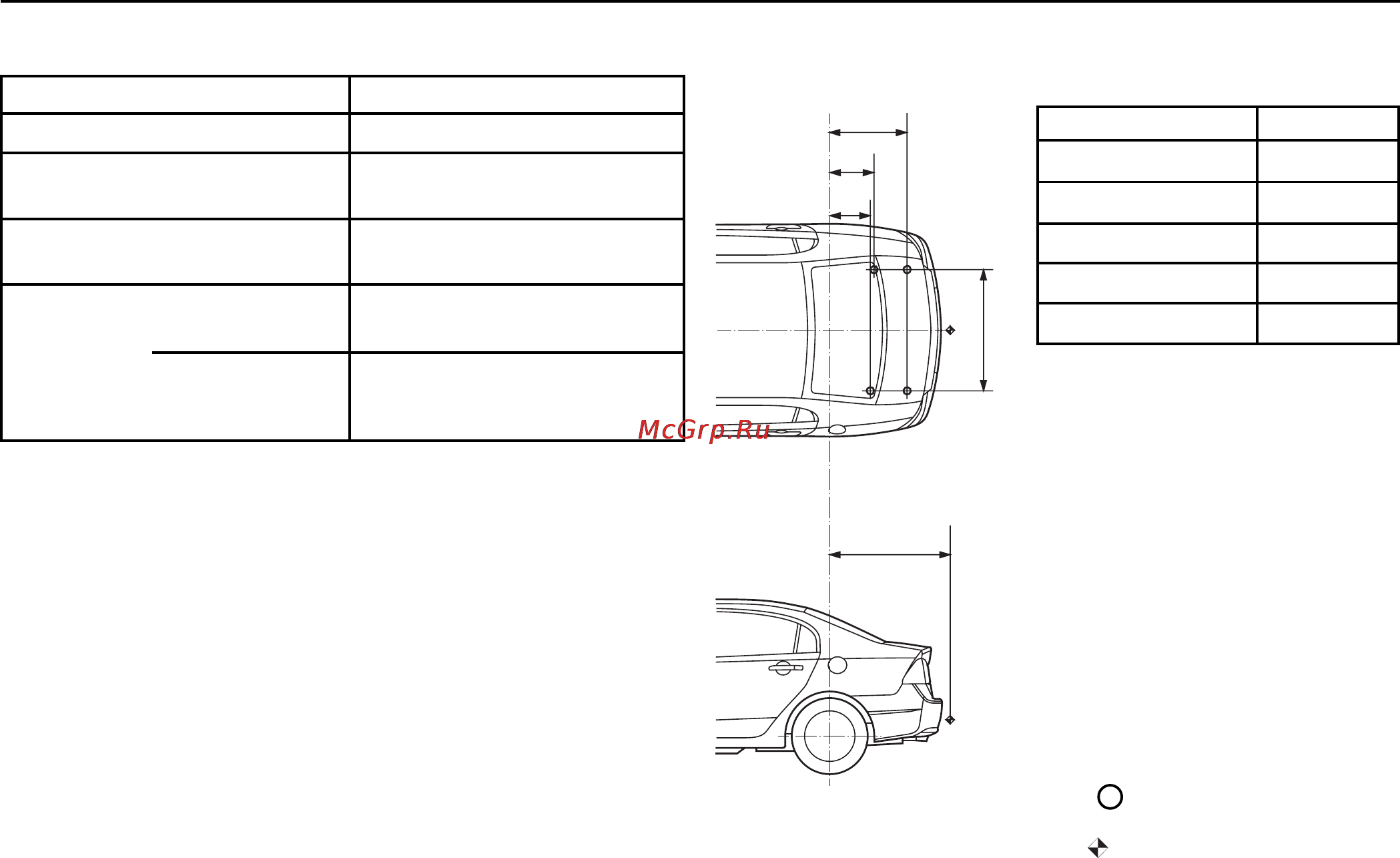 Honda Civic 4D (2009г.) [344/356] Технические характеристики автомобиля