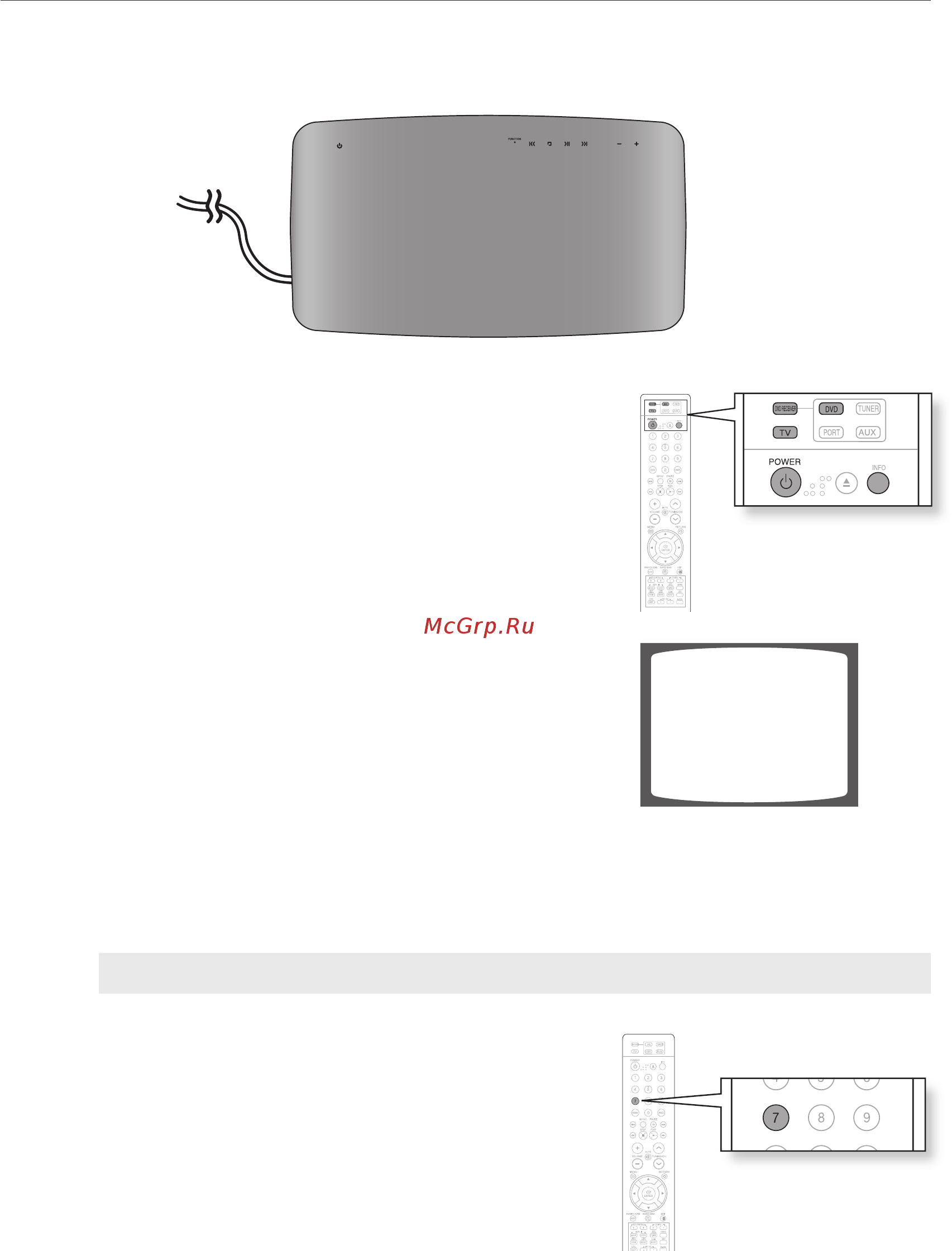 Samsung HT-TKX715T [30/81] Подготовка домашнего кинотеатра к работе