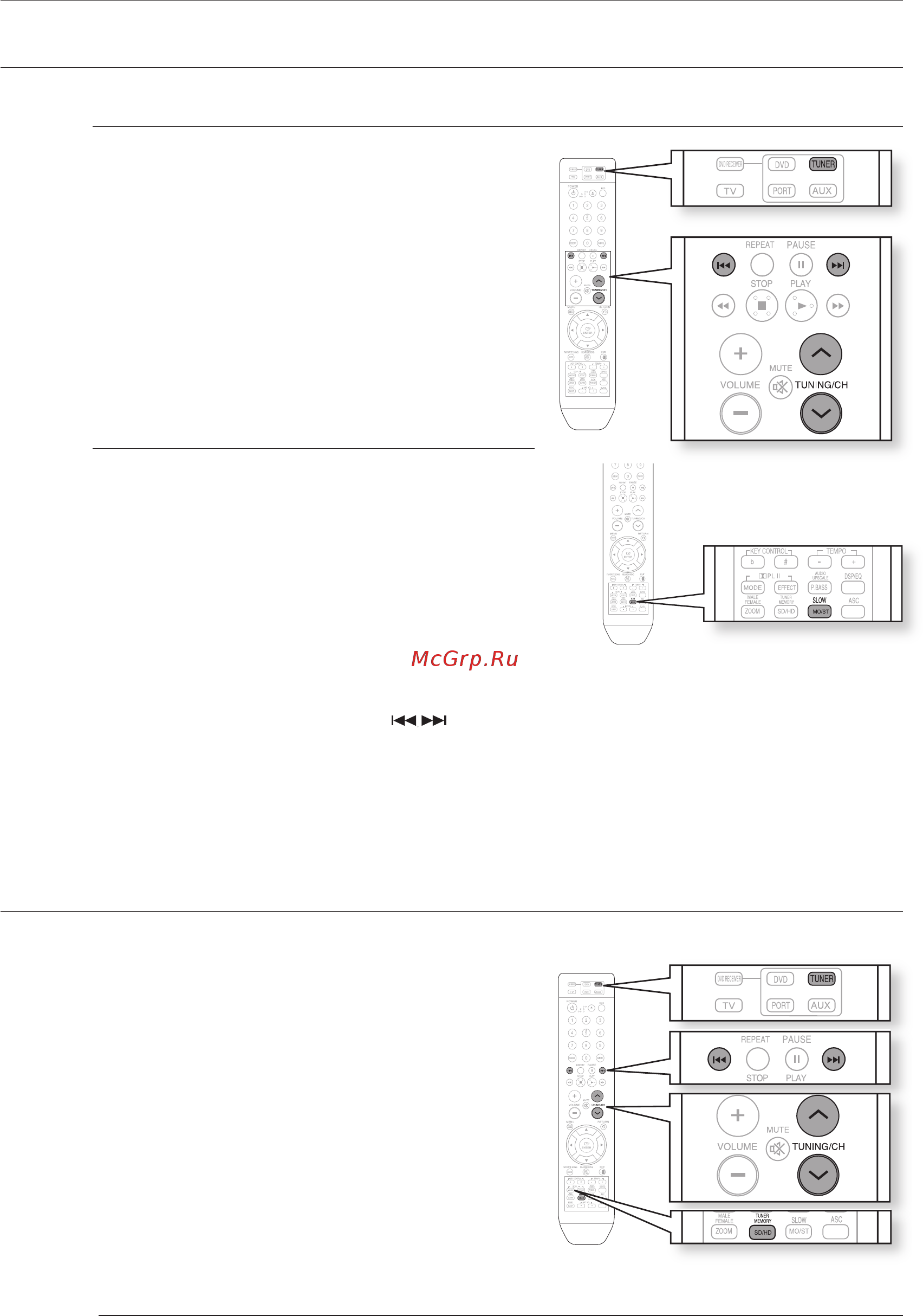 Samsung HT-KX715 [70/81] Нажмите кнопку mo st моно стерео для выбора прослушивания в монофоническом или стереофоническом режиме