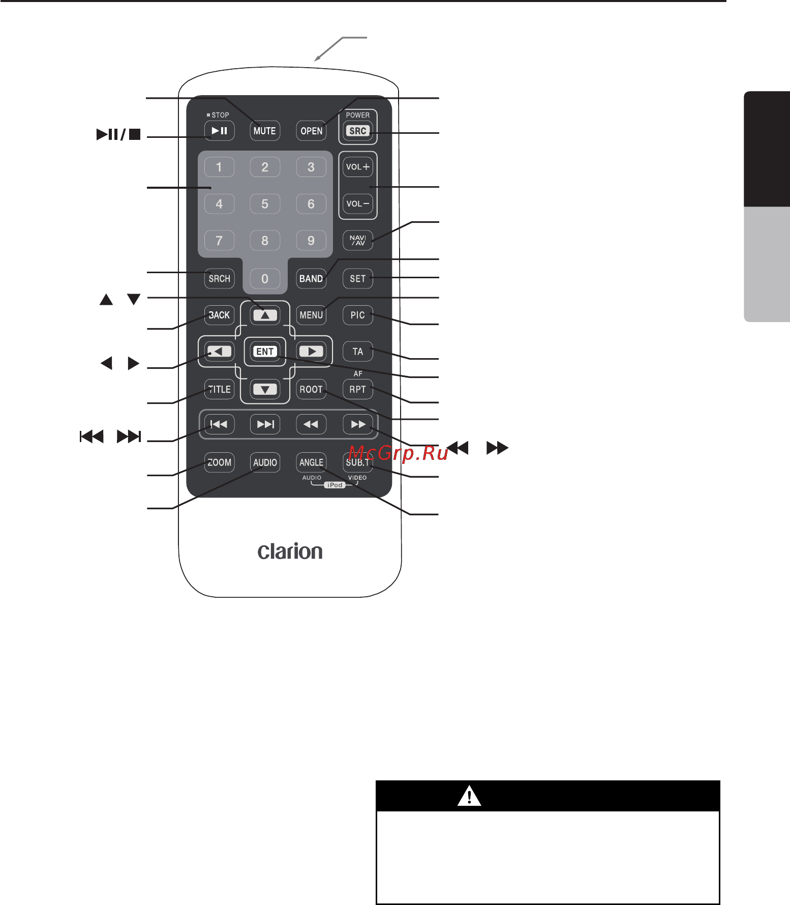 Clarion VX 401E [8/55] Русский