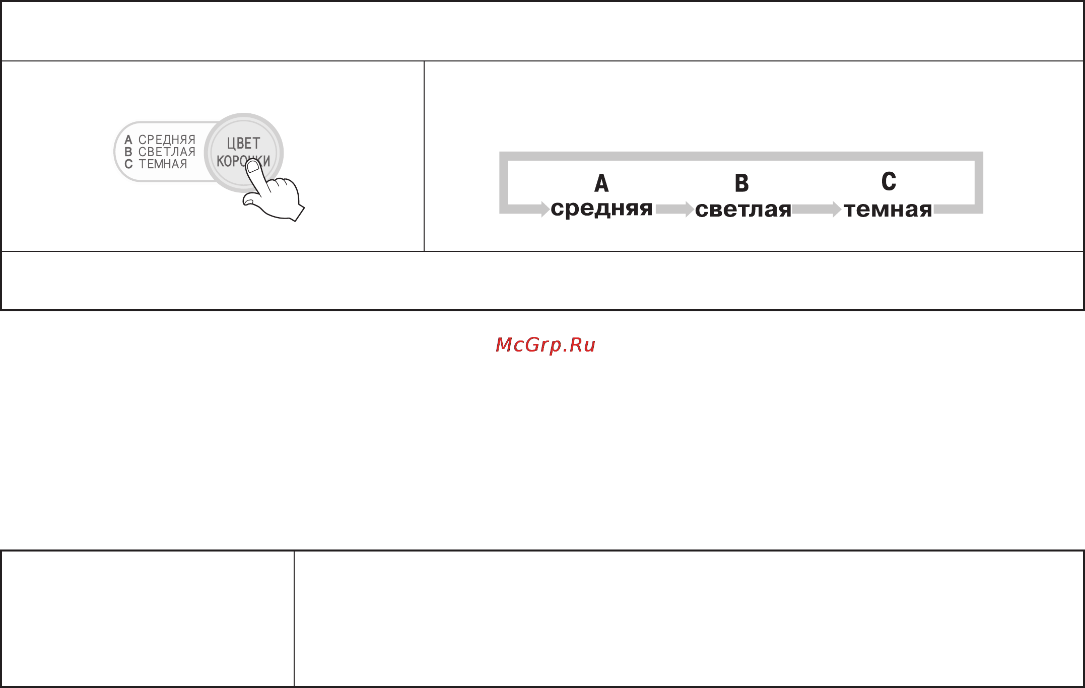 LG HB-159 E [32/93] Oбмазка теста