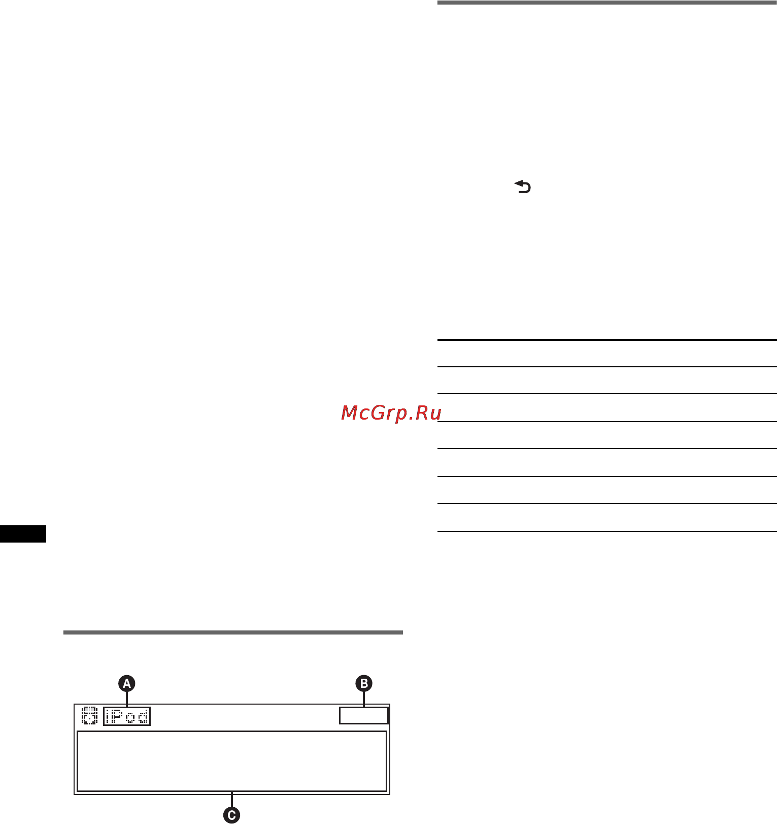 Sony DSX-S300BTX [28/264] Display items