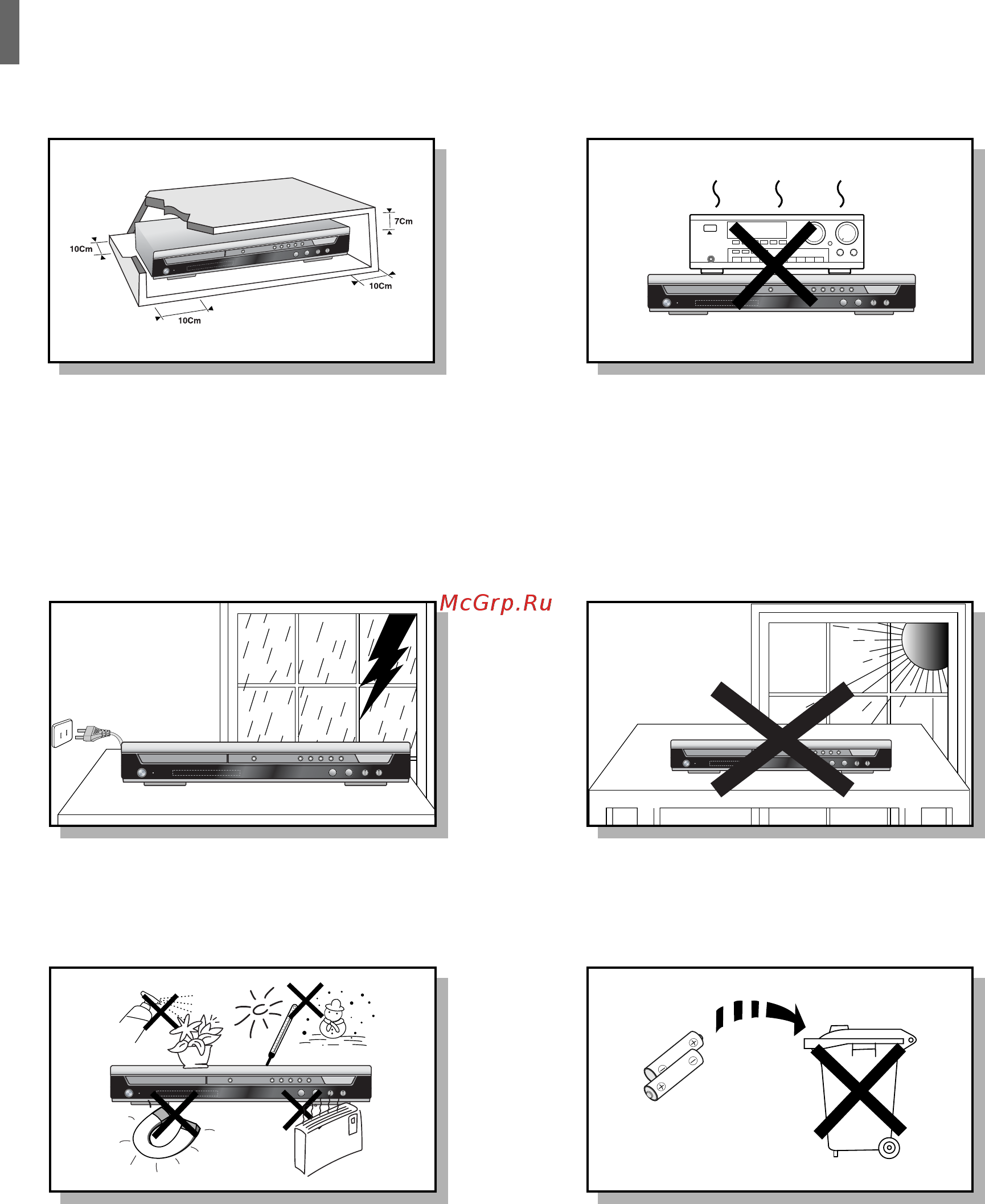 Samsung HT-KP10 [4/89] I меры предосторожности