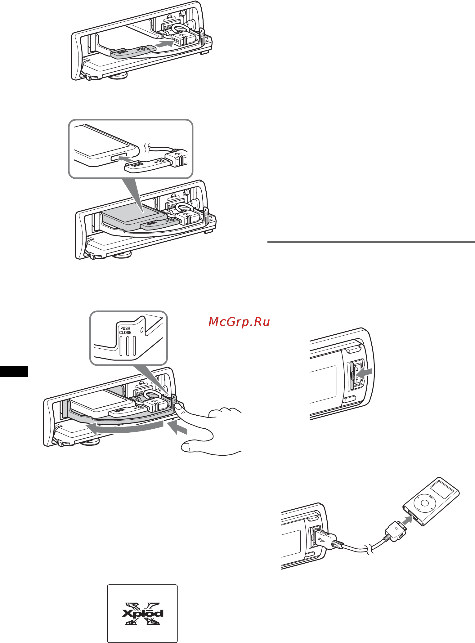 Sony DSX-S200X [122/172] Riproduzione tramite il connettore usb esterno