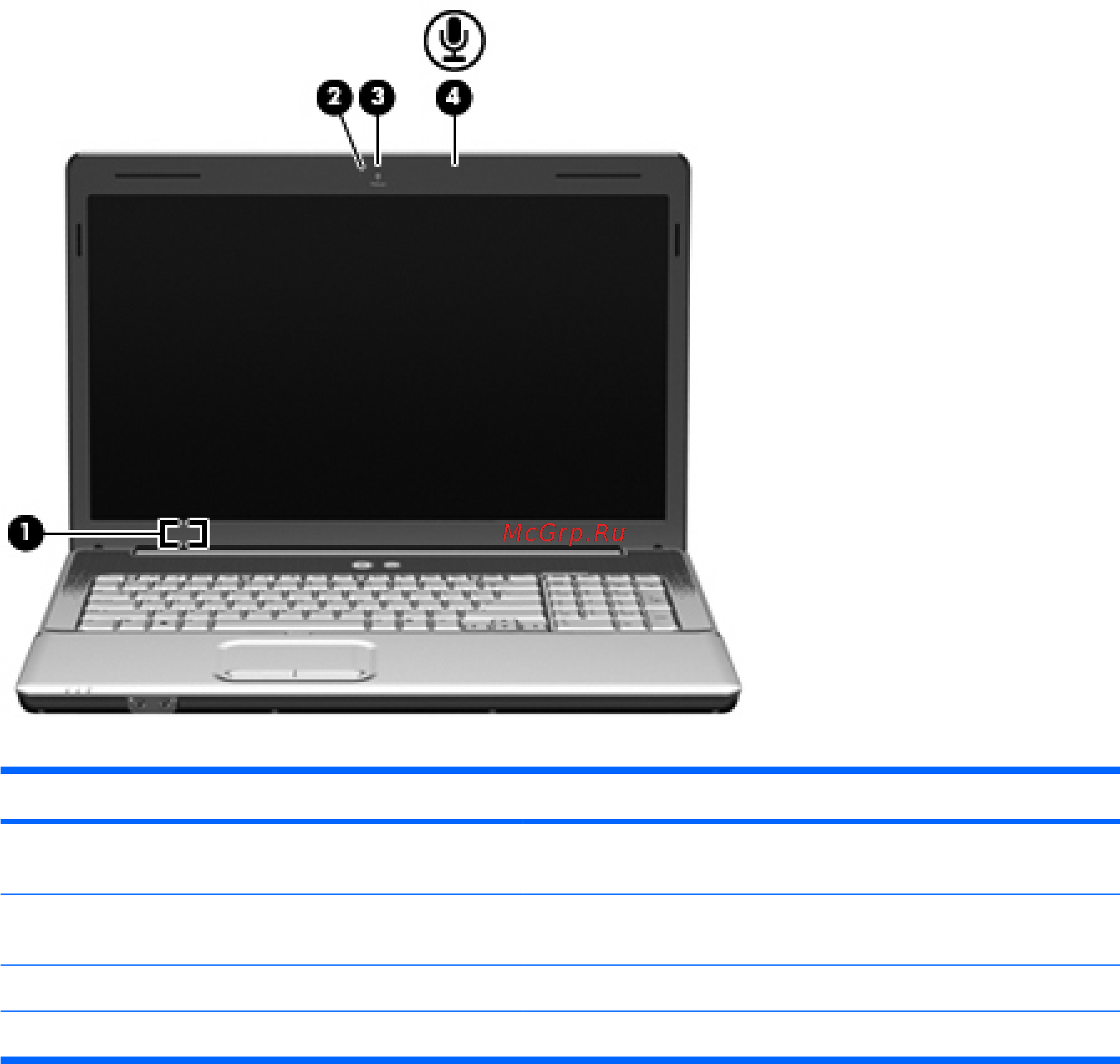 Compaq Presario CQ71-430EM [18/25] Компоненты экрана