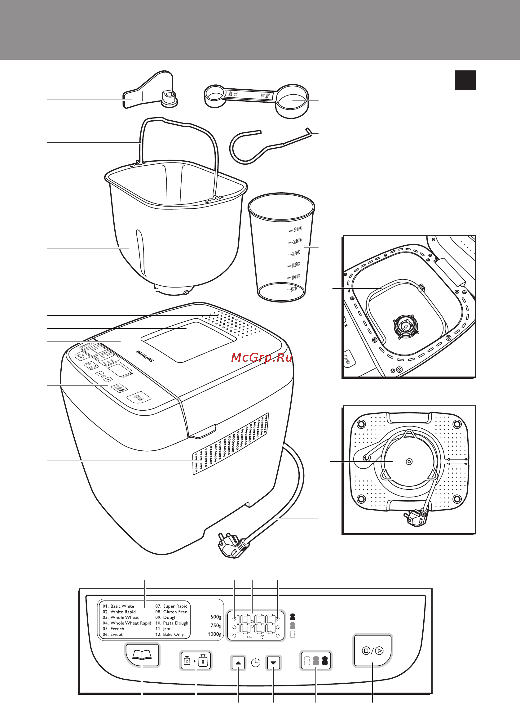 Philips HD9020 ⁄ 40 Инструкция по эксплуатации онлайн [3/152] 11651