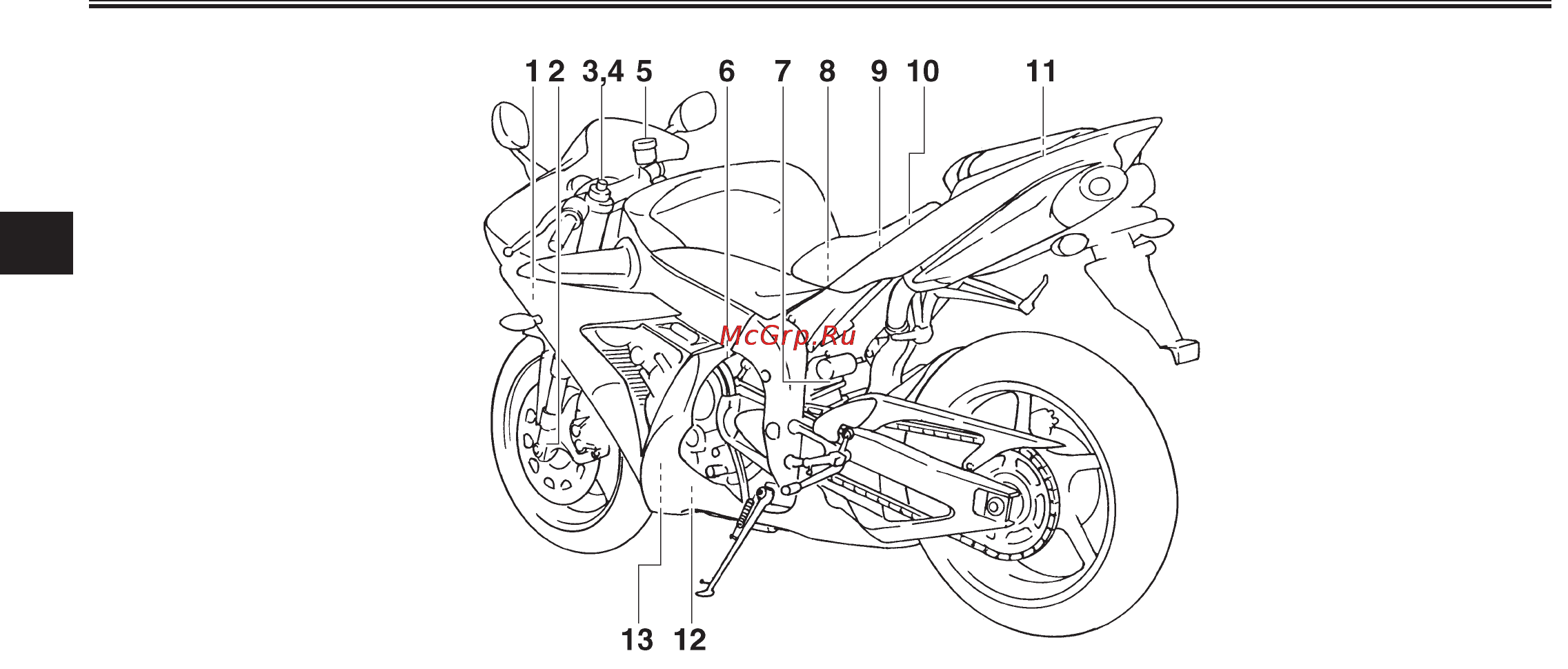 Yamaha R1 YZF-R1 (2004) [14/120] Îïèñàíèå