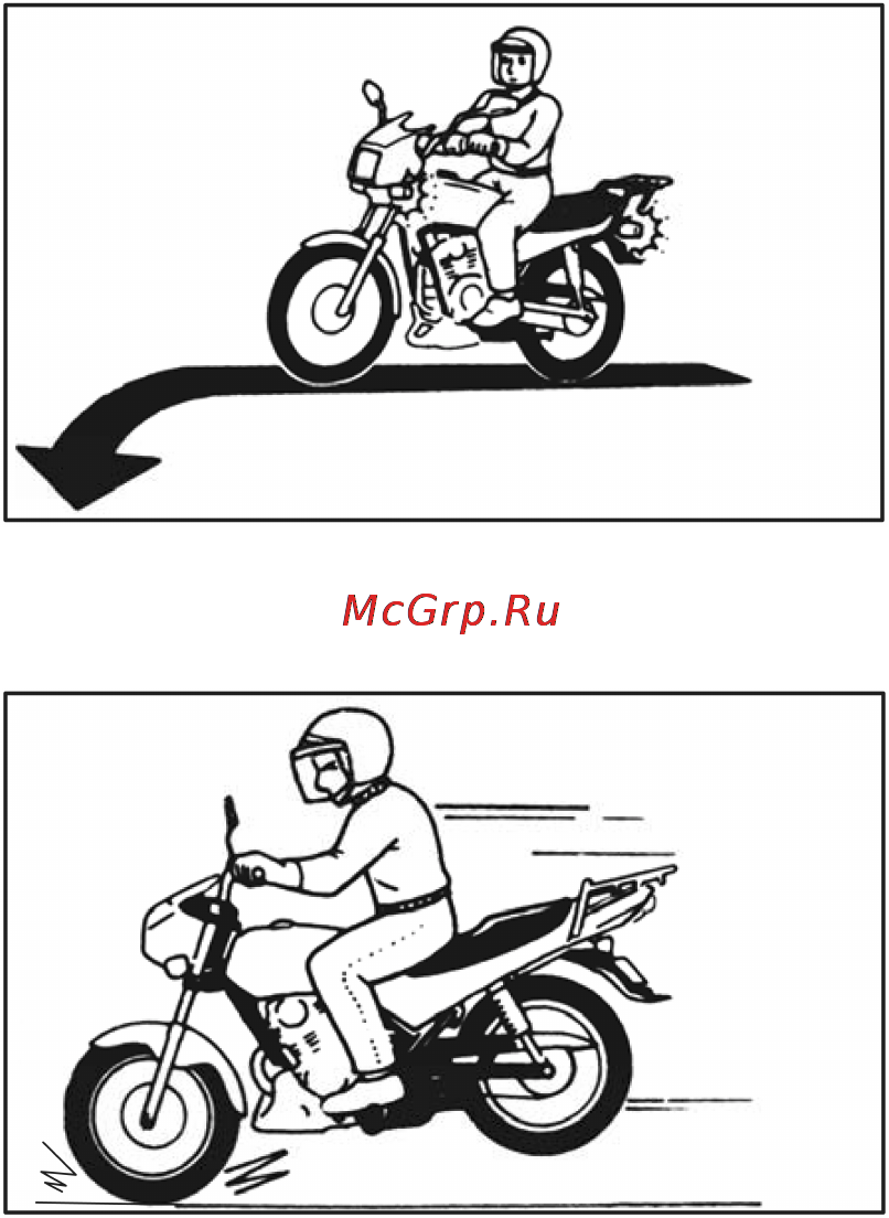 Yamaha YBR125-2 (2004) [7/80] Безопасное вождение