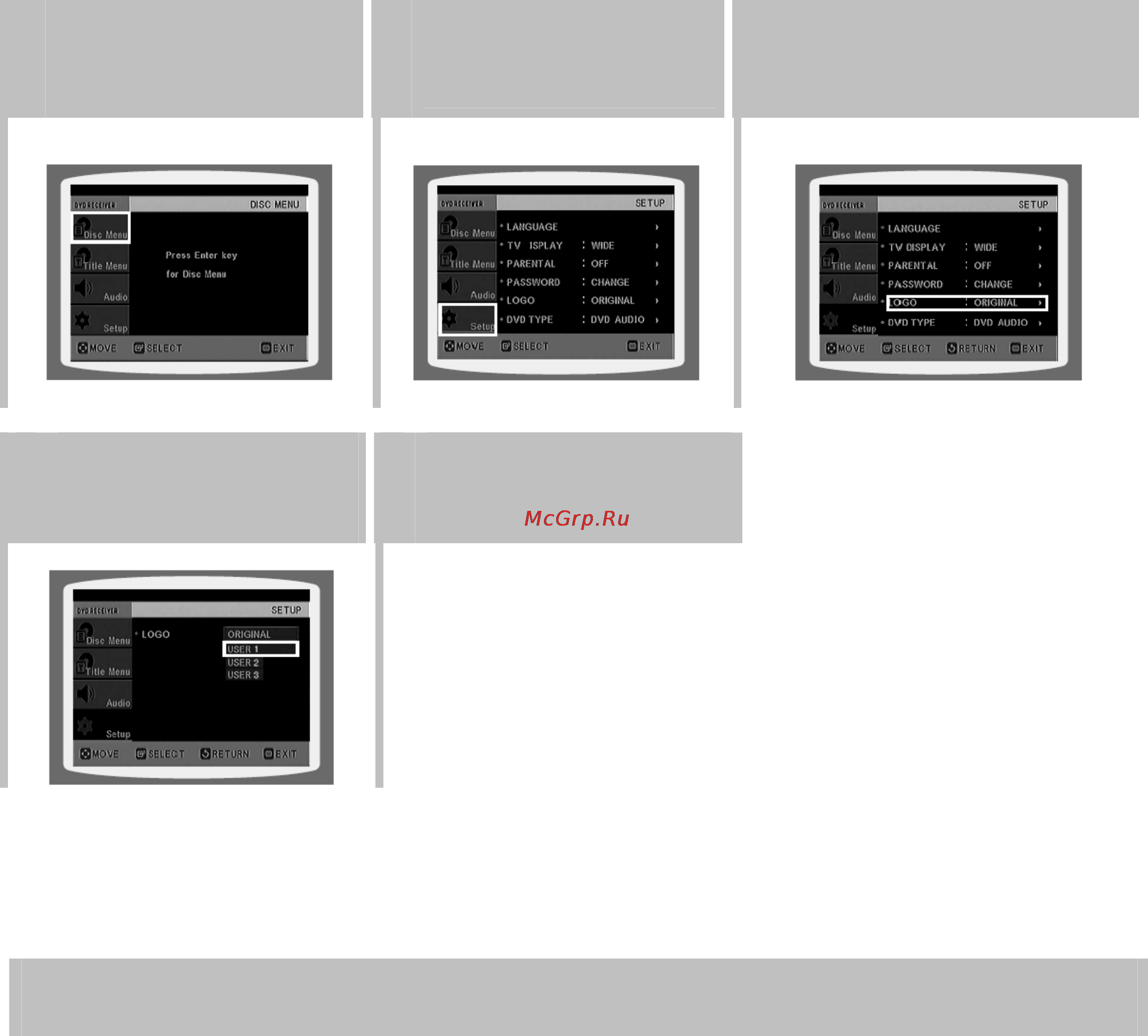 Samsung HT-DS960 [55/89] Смена фонового рисунка