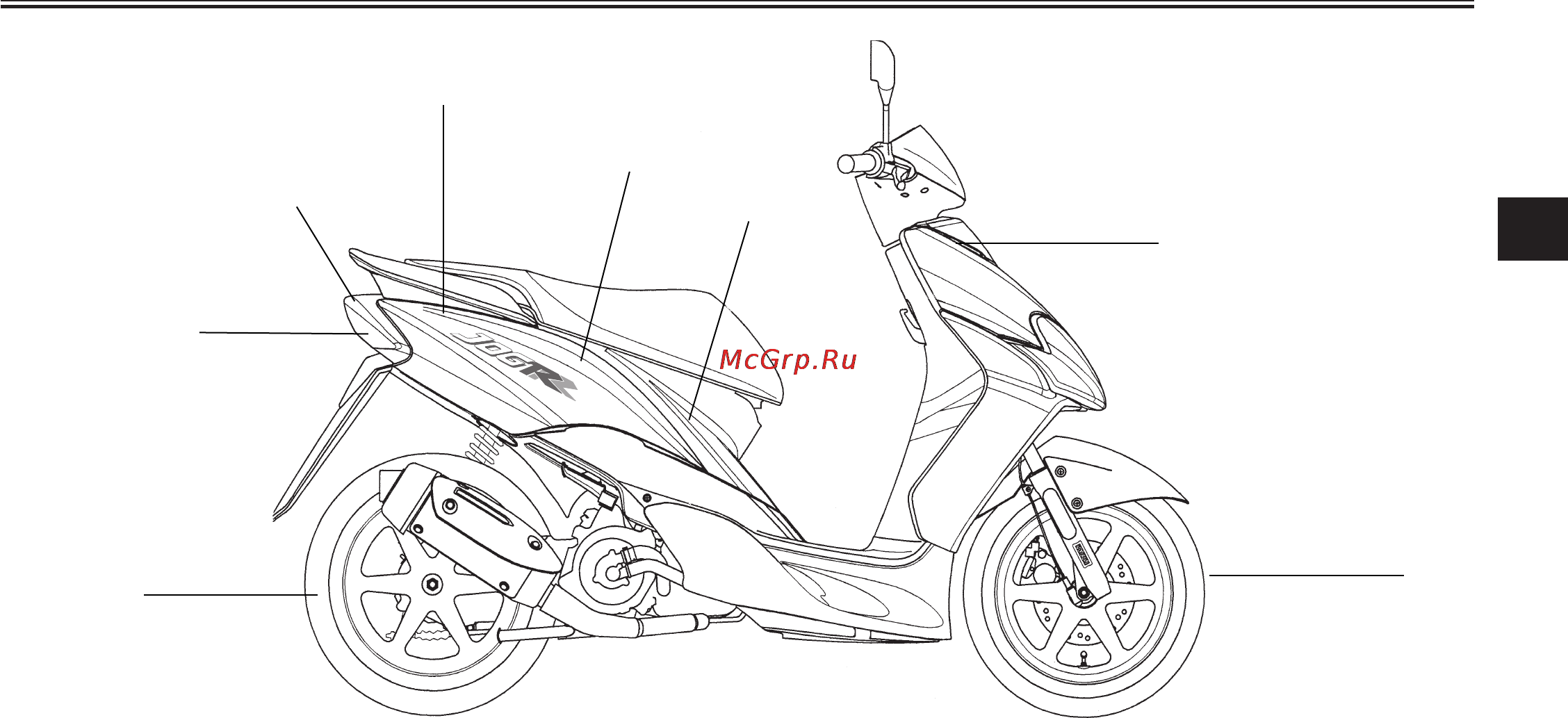 Yamaha JOG RR CS50Z (2004) [15/84] Îïèñàíèå