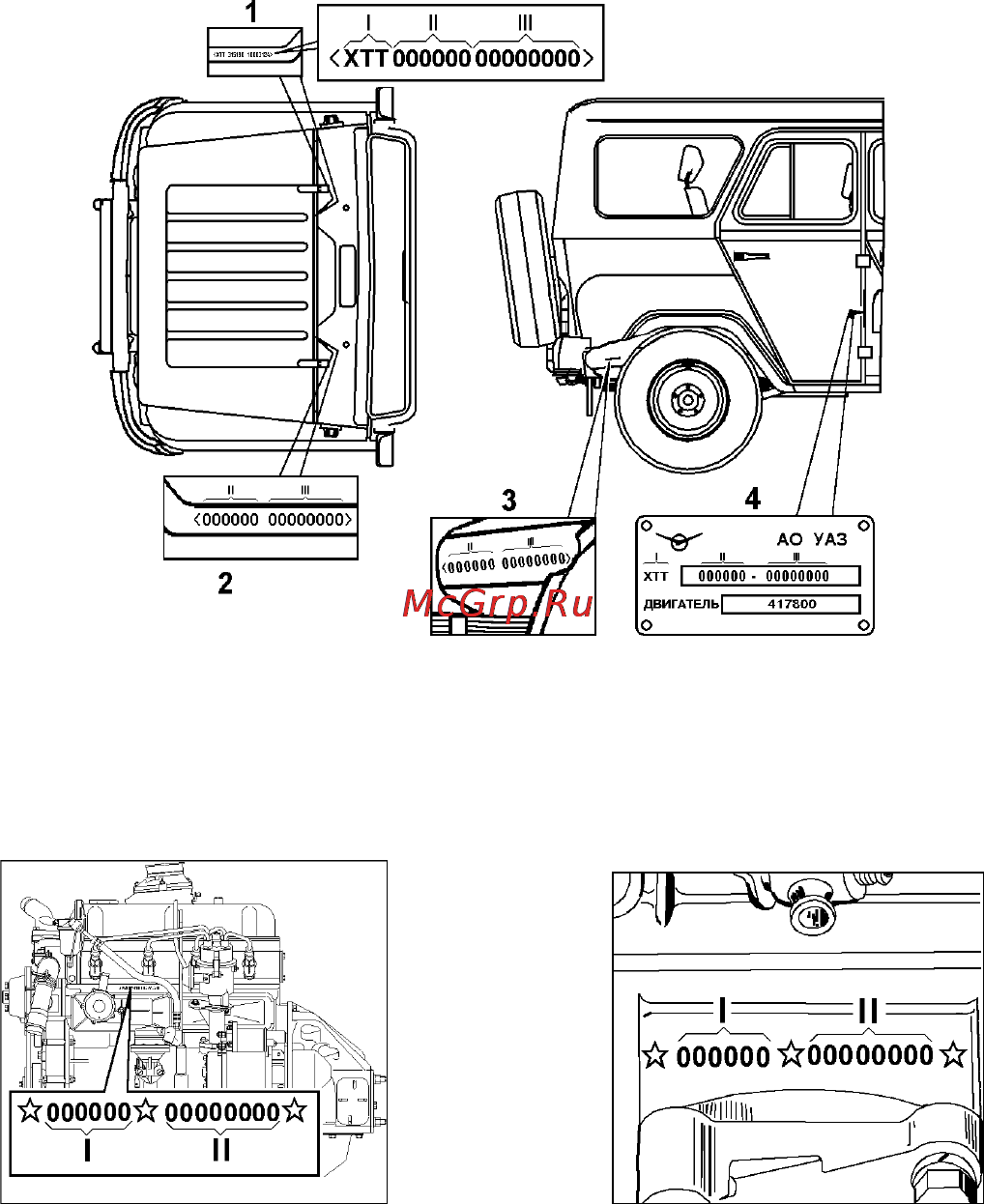 Ульяновский Автомобильный Завод UAZ Hunter УАЗ Хантер (2009) Инструкция по эксплуатации онлайн [7/157] 11757