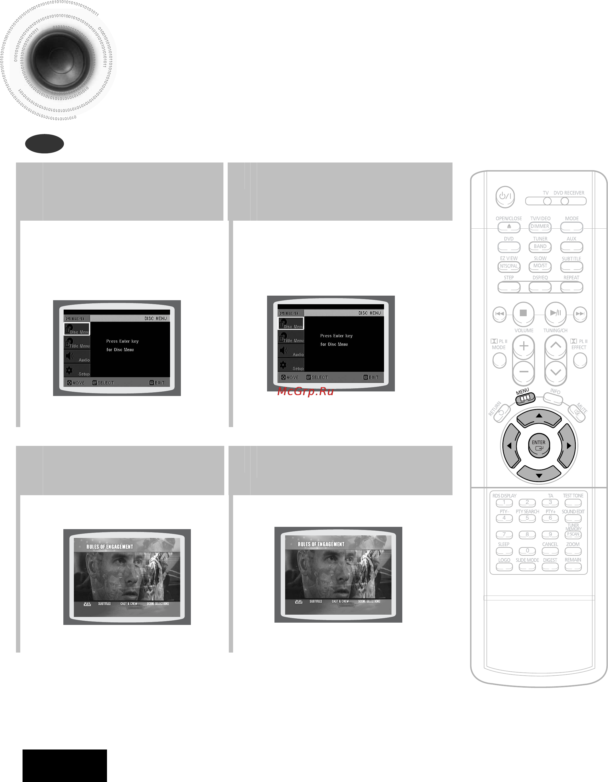 Samsung HT-DS490 [42/81] Использование меню диска