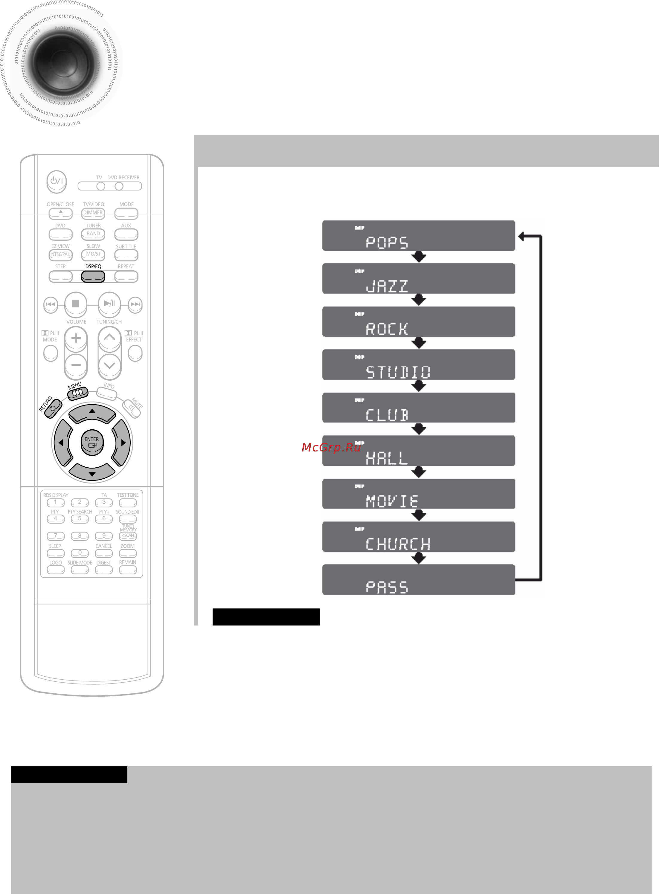 Samsung HT-DS490 [63/81] И эквалайзер