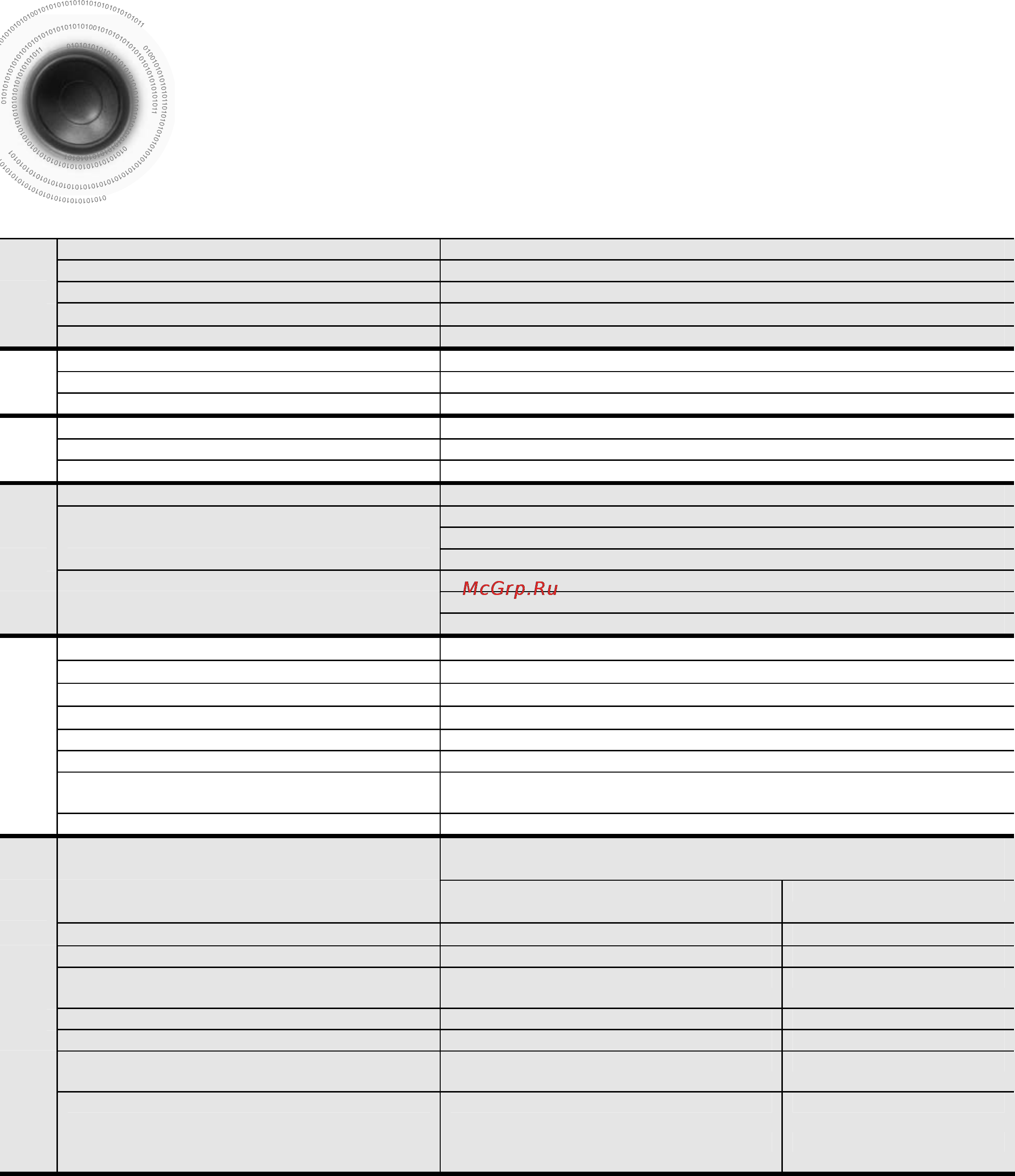 Samsung HT-DS400 [75/78] Технические характеристики