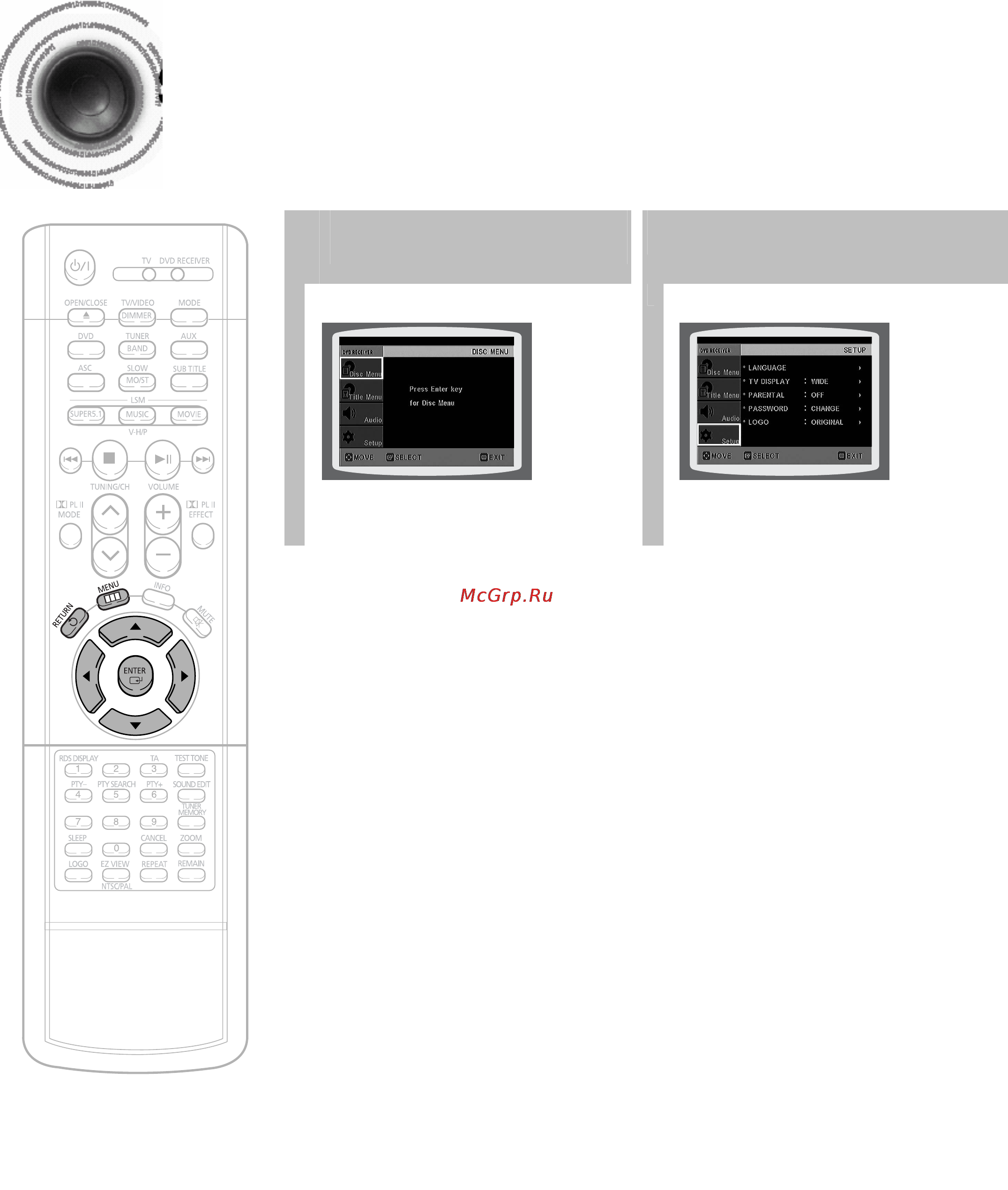 Samsung HT-DB750M [38/71] Установка родительского контроля возрастной категории зрителя