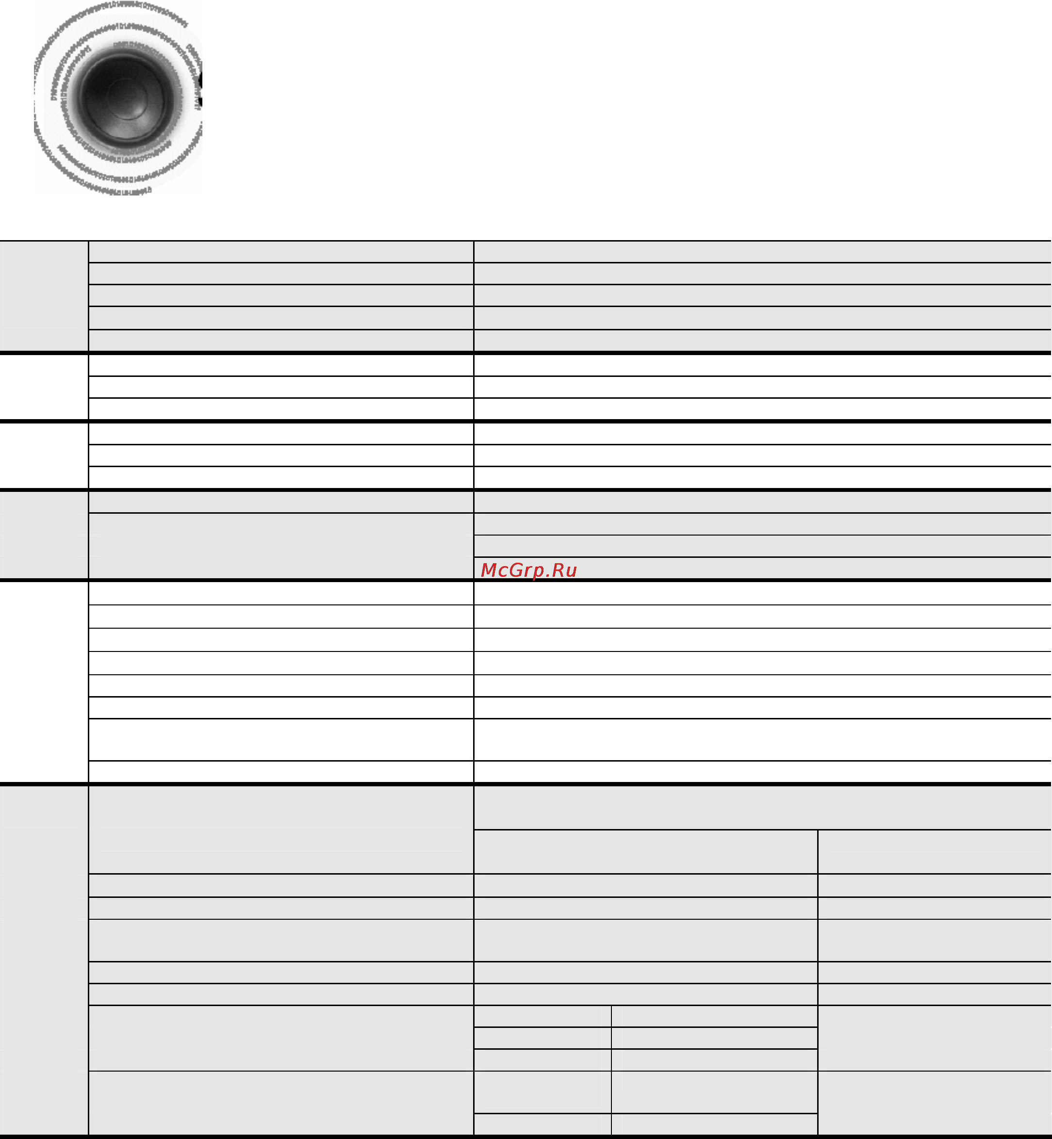 Samsung HT-DB750M [69/71] Технические характеристики