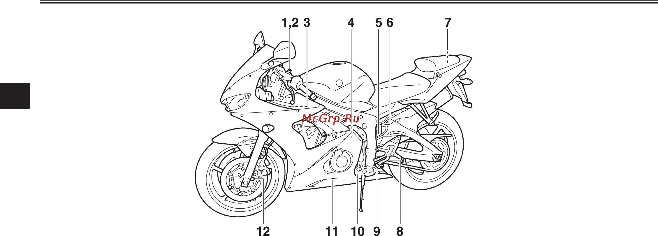 Yamaha YZF R6 (2003) [14/140] Îïèñàíèå