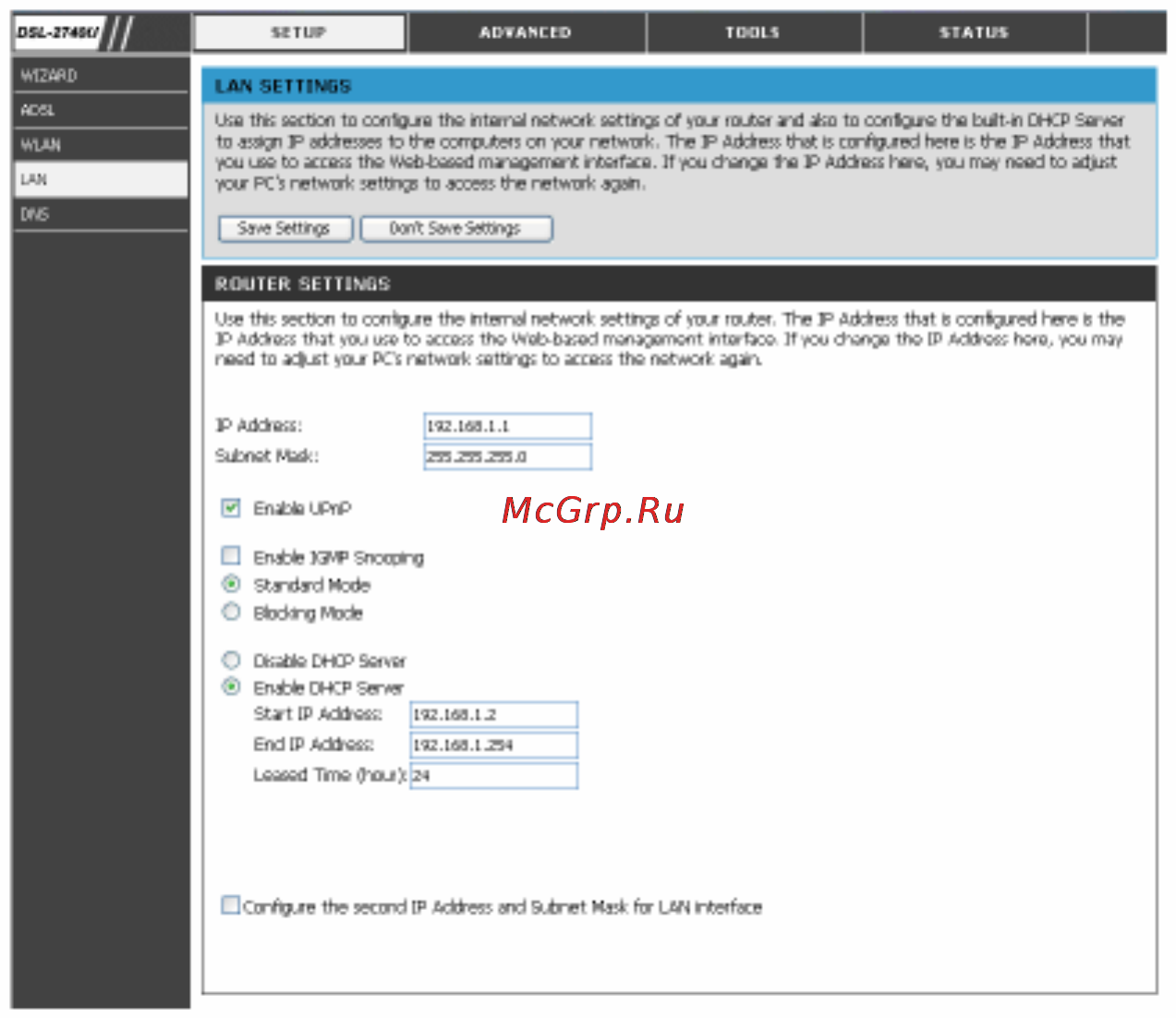 D-Link DSL2760 Инструкция по эксплуатации онлайн [27/69] 11825