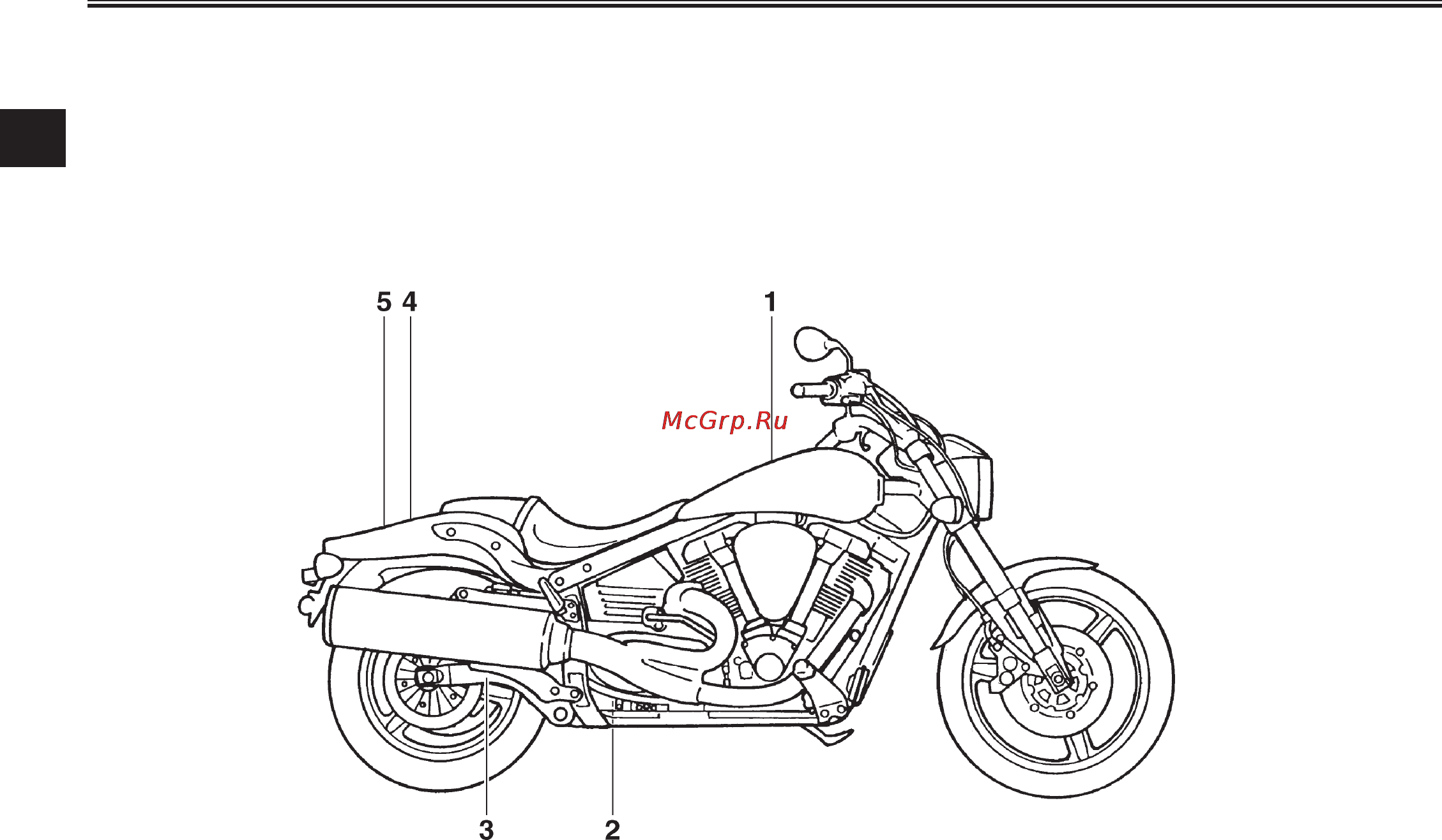 Yamaha Road Star Warrior XV1700PCR (2003) [18/132] Q q q q q èíôîðìàöèß ïî òåõíèêå áåçîïàñíîñòè