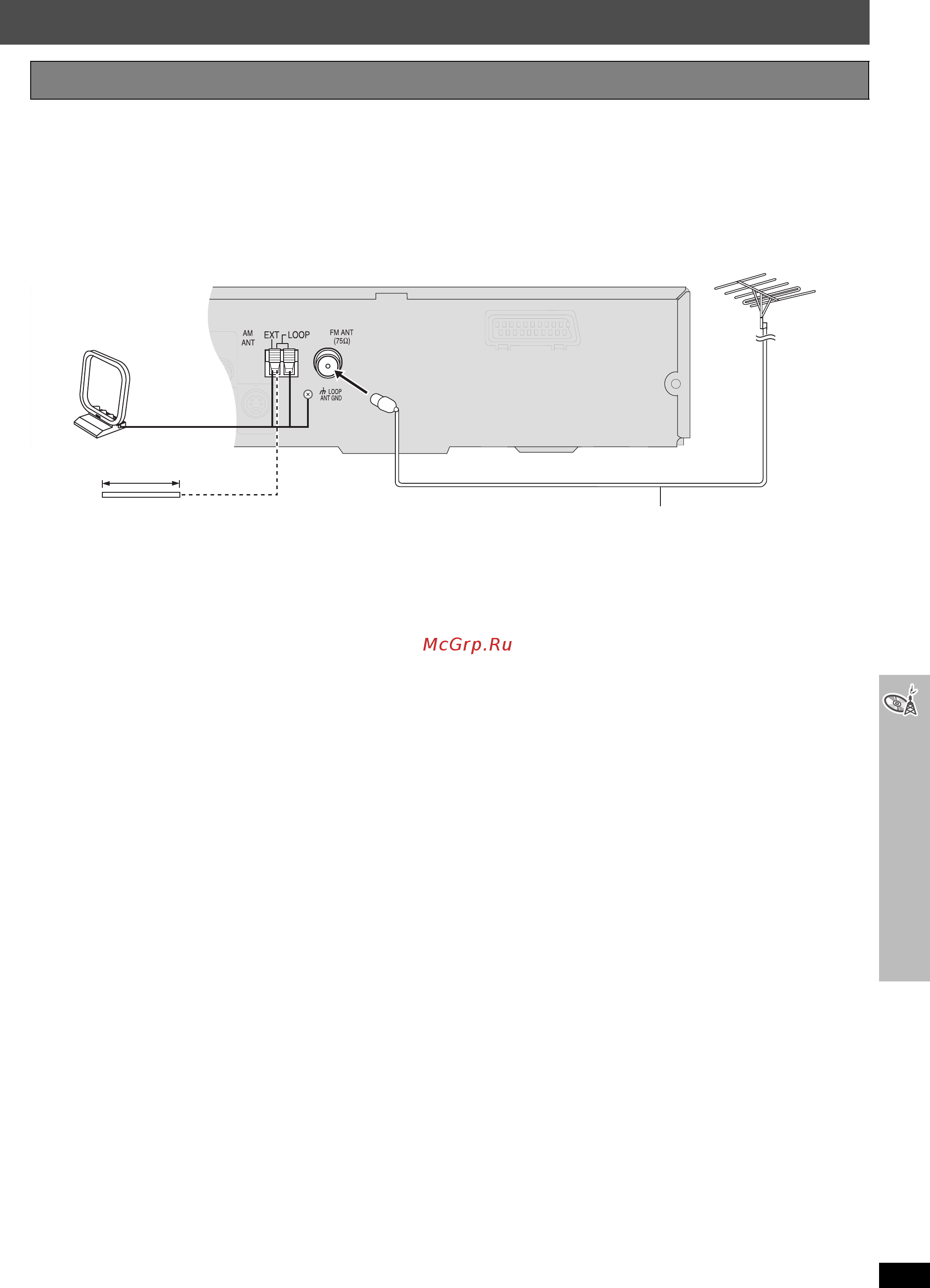 Panasonic SC-HT995 [33/96] Использование внешней антенны дополнительно