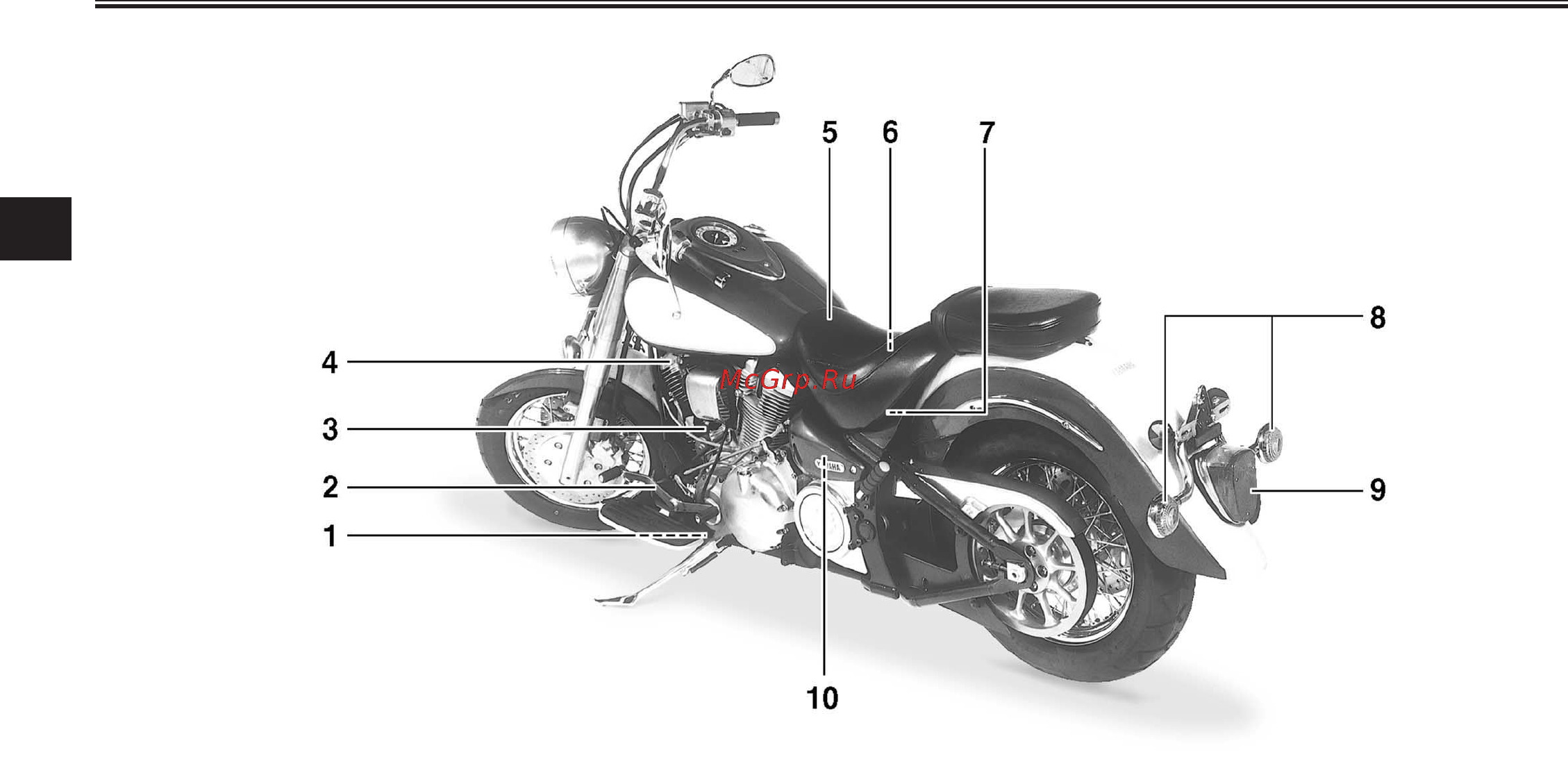 Yamaha Wild Star XV1600A (2003) [12/114] Îïèñàíèå