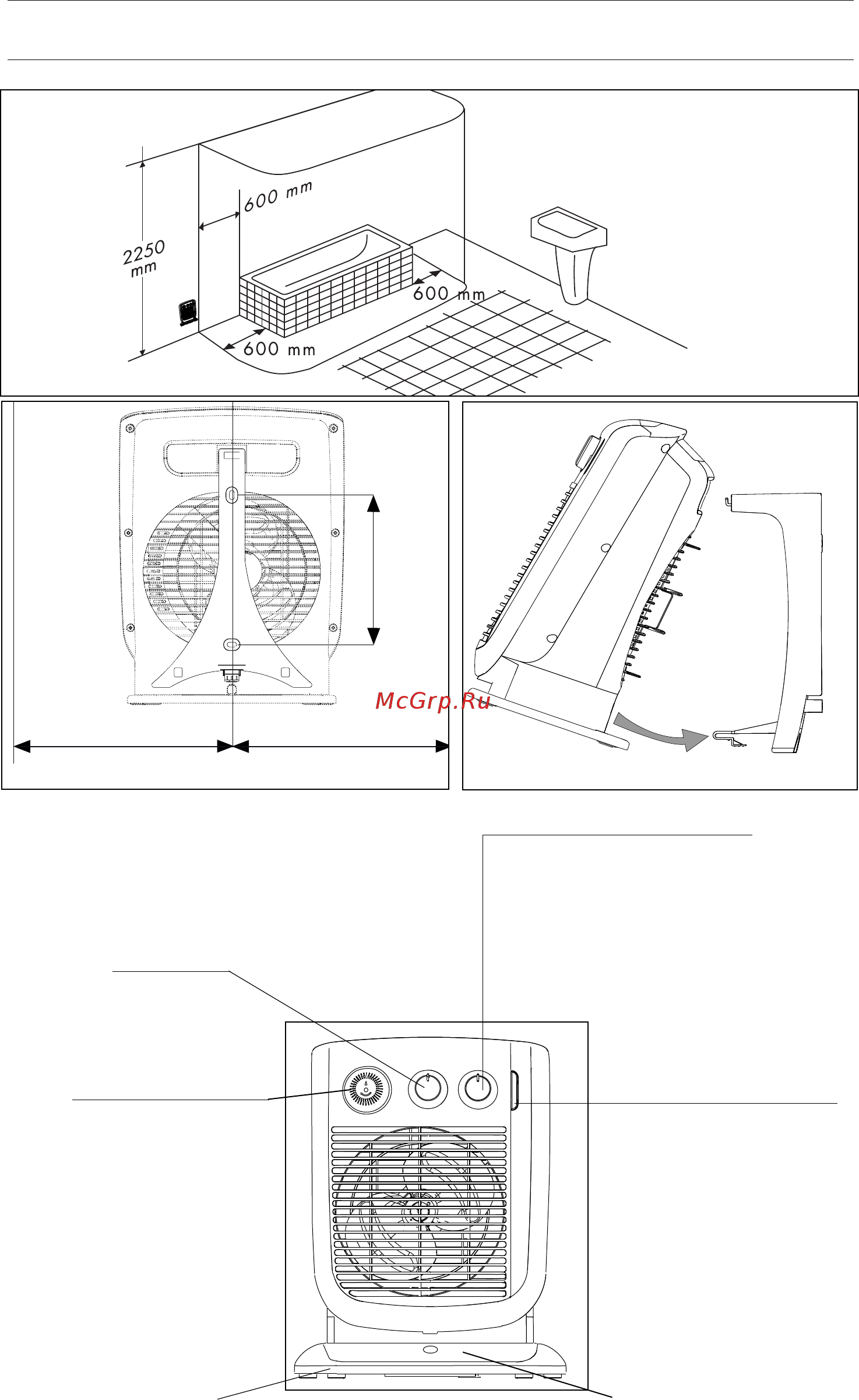 Delonghi HVF3030MD White [2/4] См табличку с характеристиками