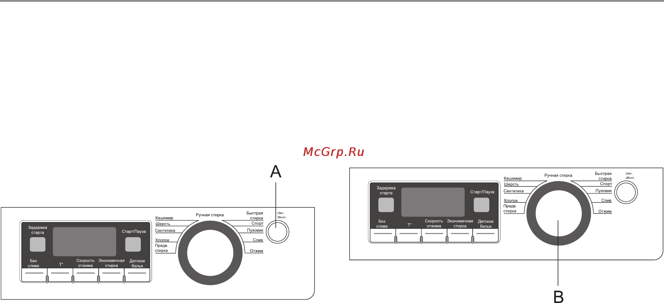 Haier HW-B1260 (ME) [16/35] Выбор программ стирки