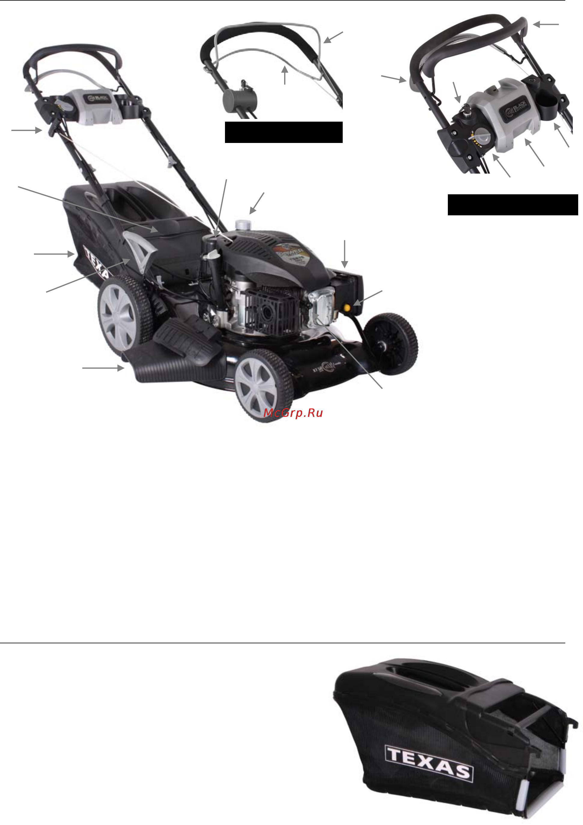 Texas XT 50 TR/WE 90066038 [5/74] Identifikation af dele
