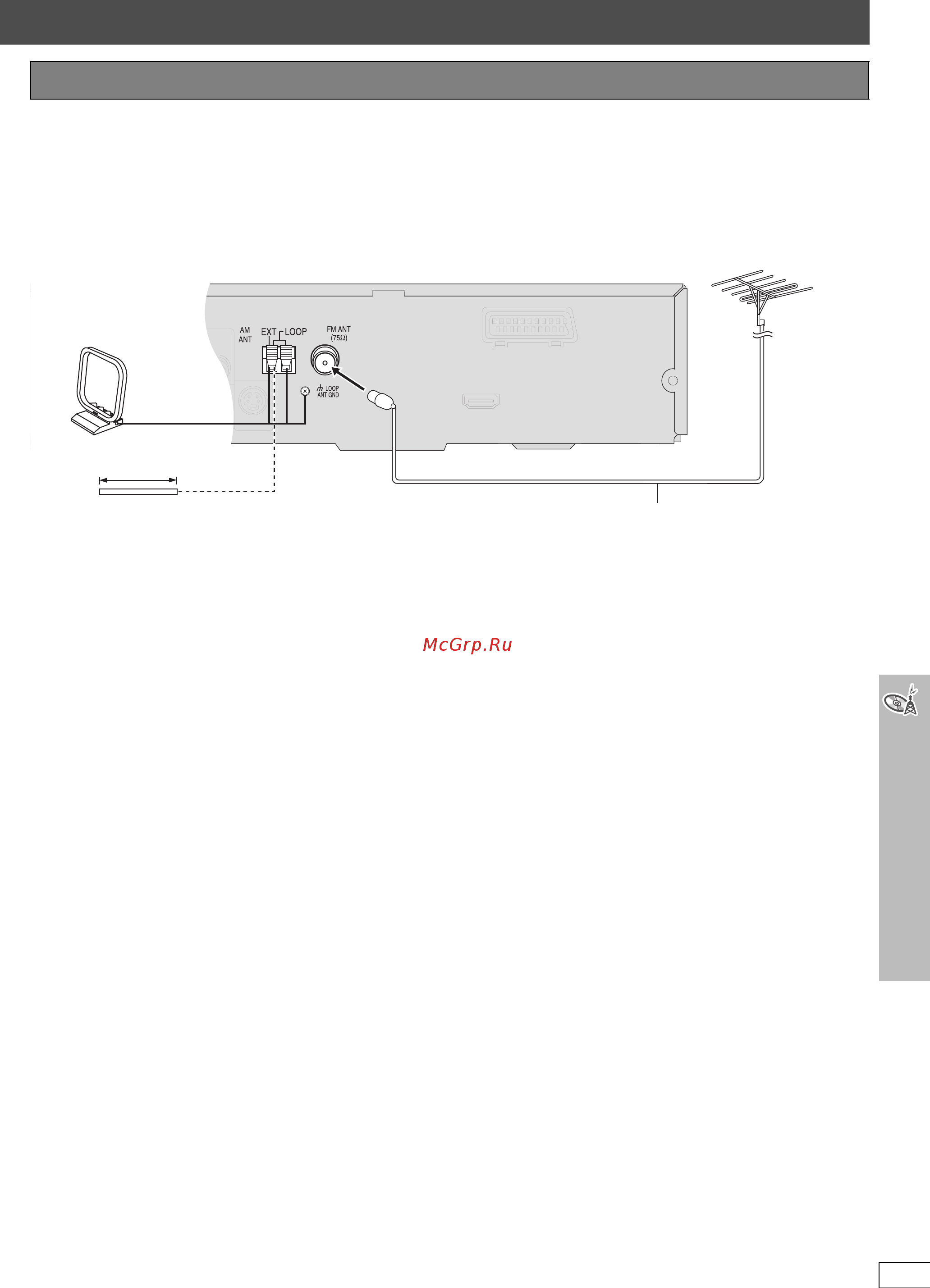 Panasonic SC-HT895 [75/88] Використання зовнішньої антени додатково