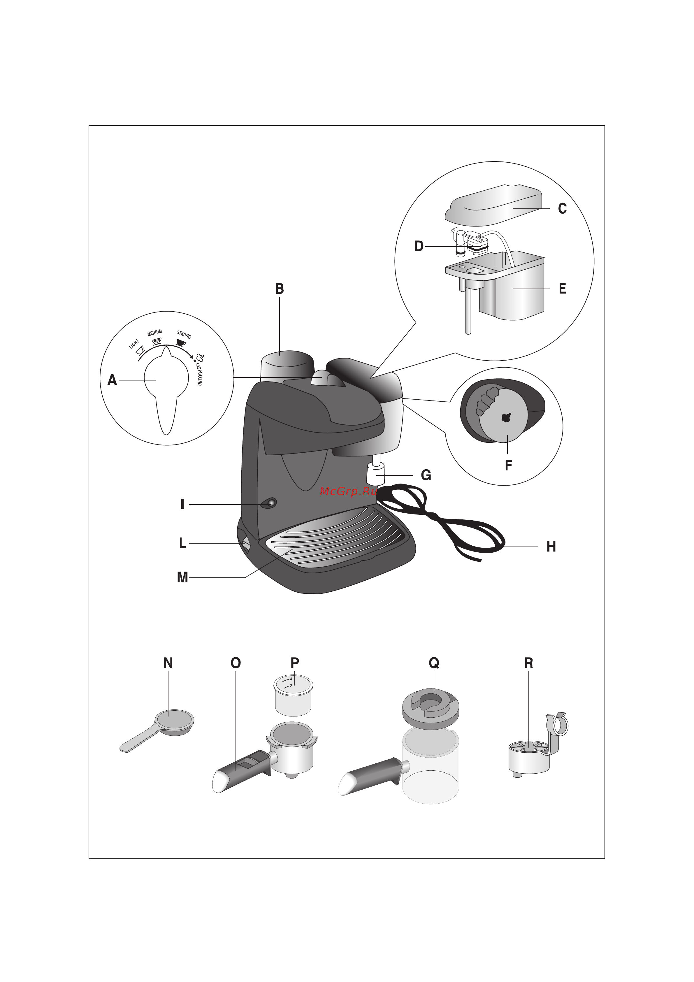 Delonghi EC 9 Инструкция по эксплуатации онлайн [2/8] 11966