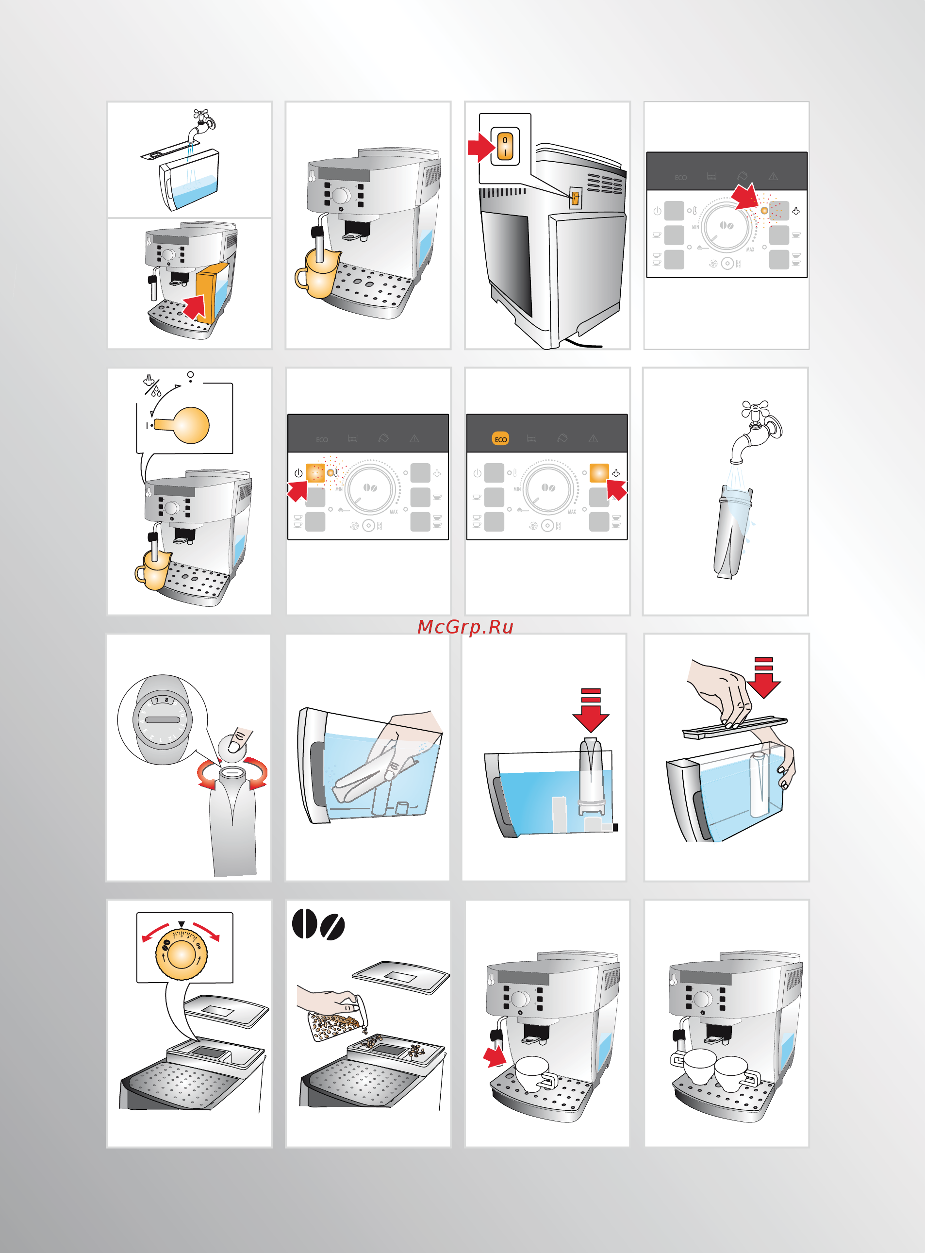 Delonghi ECAM22.110.SB Инструкция по эксплуатации онлайн [4/19] 12007