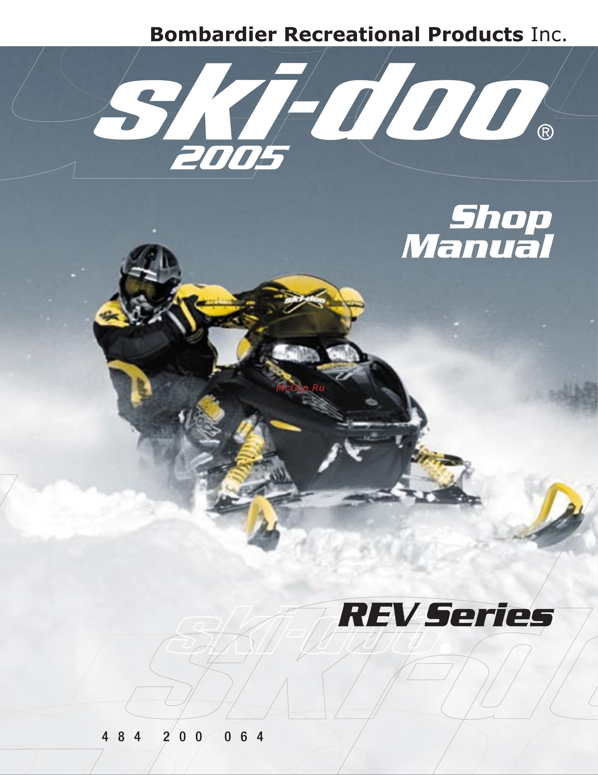Ski-Doo Ski Doo MX Z 2005 Инструкция по эксплуатации онлайн