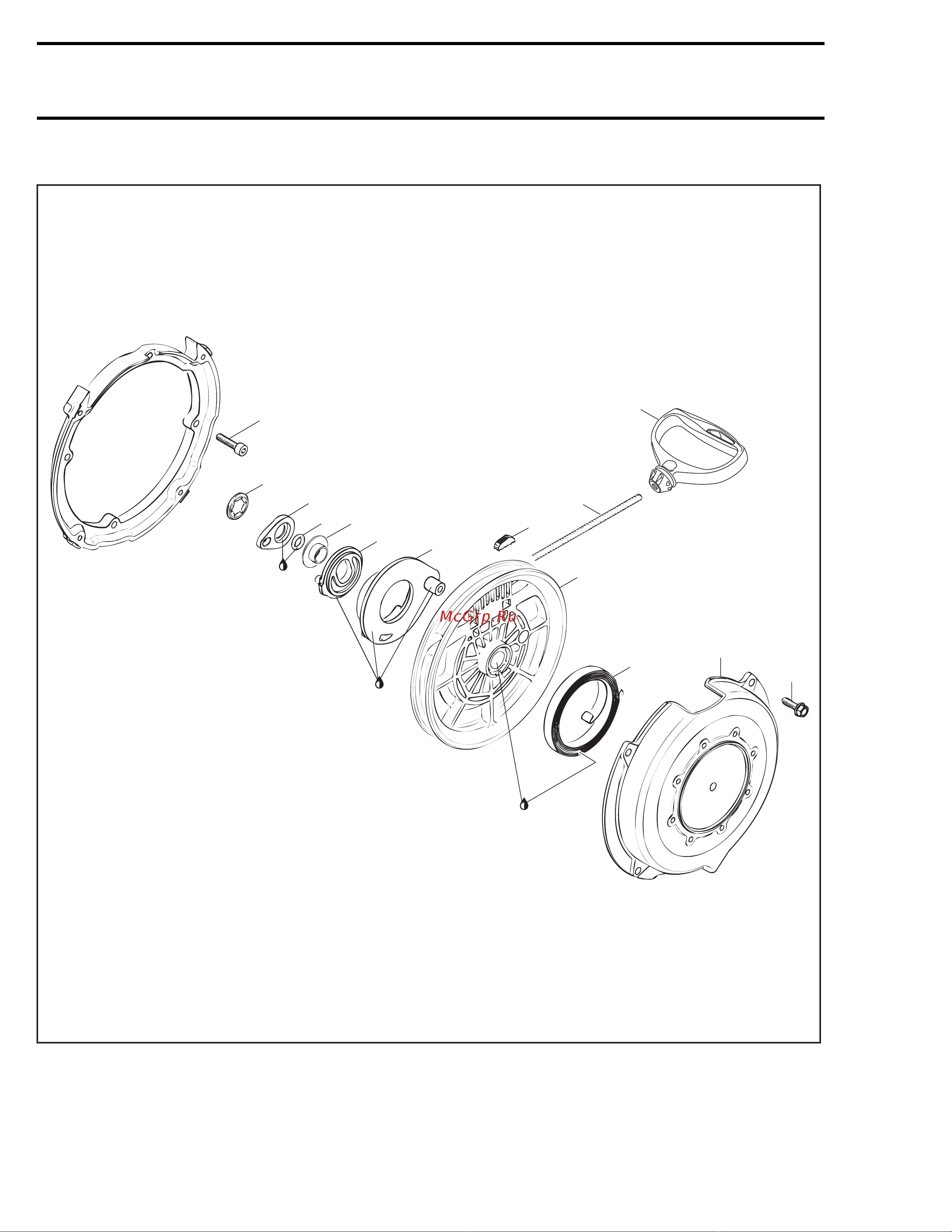 Ski-Doo Ski Doo MX Z 2005 [1025/1429] Section 03 engines 2 stroke subsection 09 rewind starter