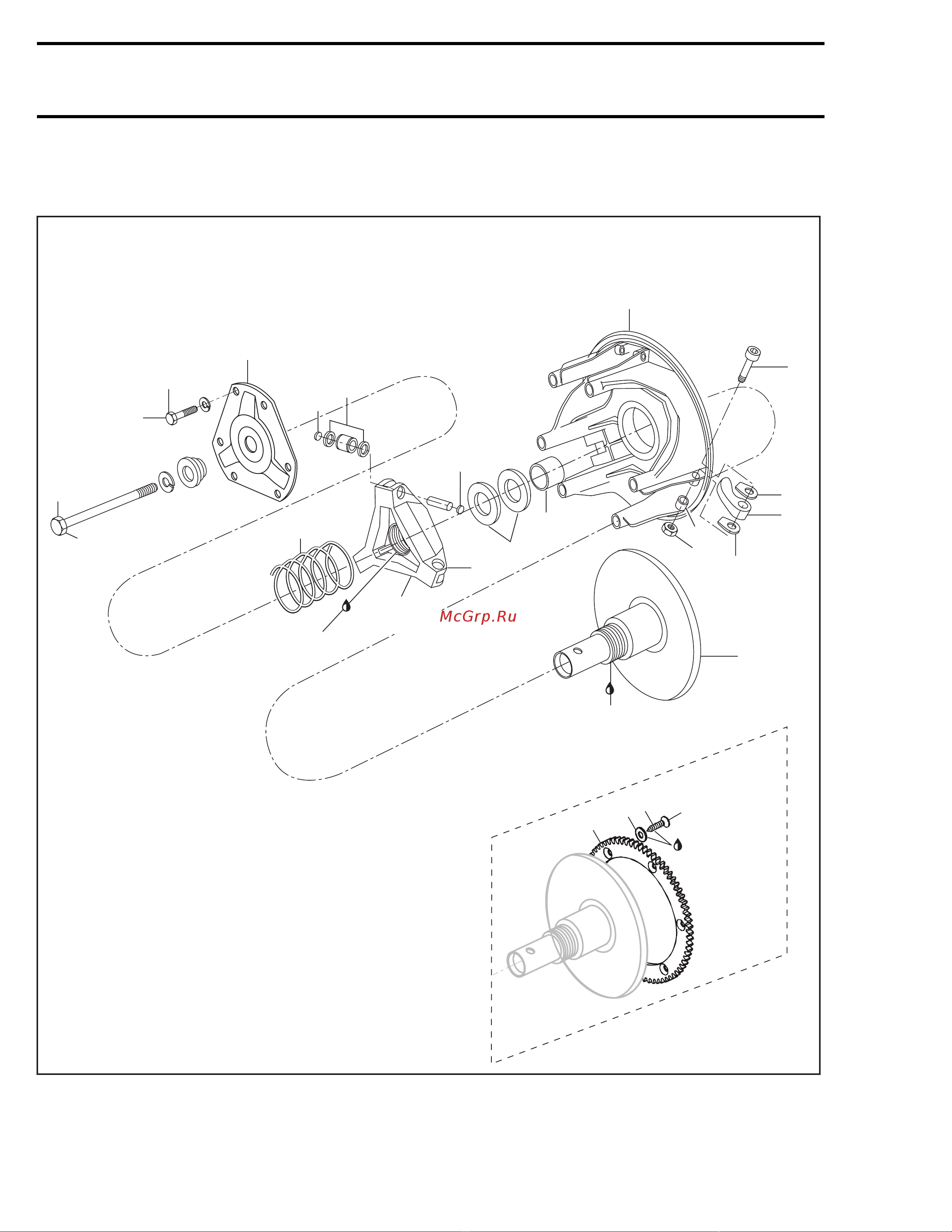 Ski-Doo Ski Doo MX Z 2005 [1214/1429] Section 07 transmission subsection 02 drive pulley