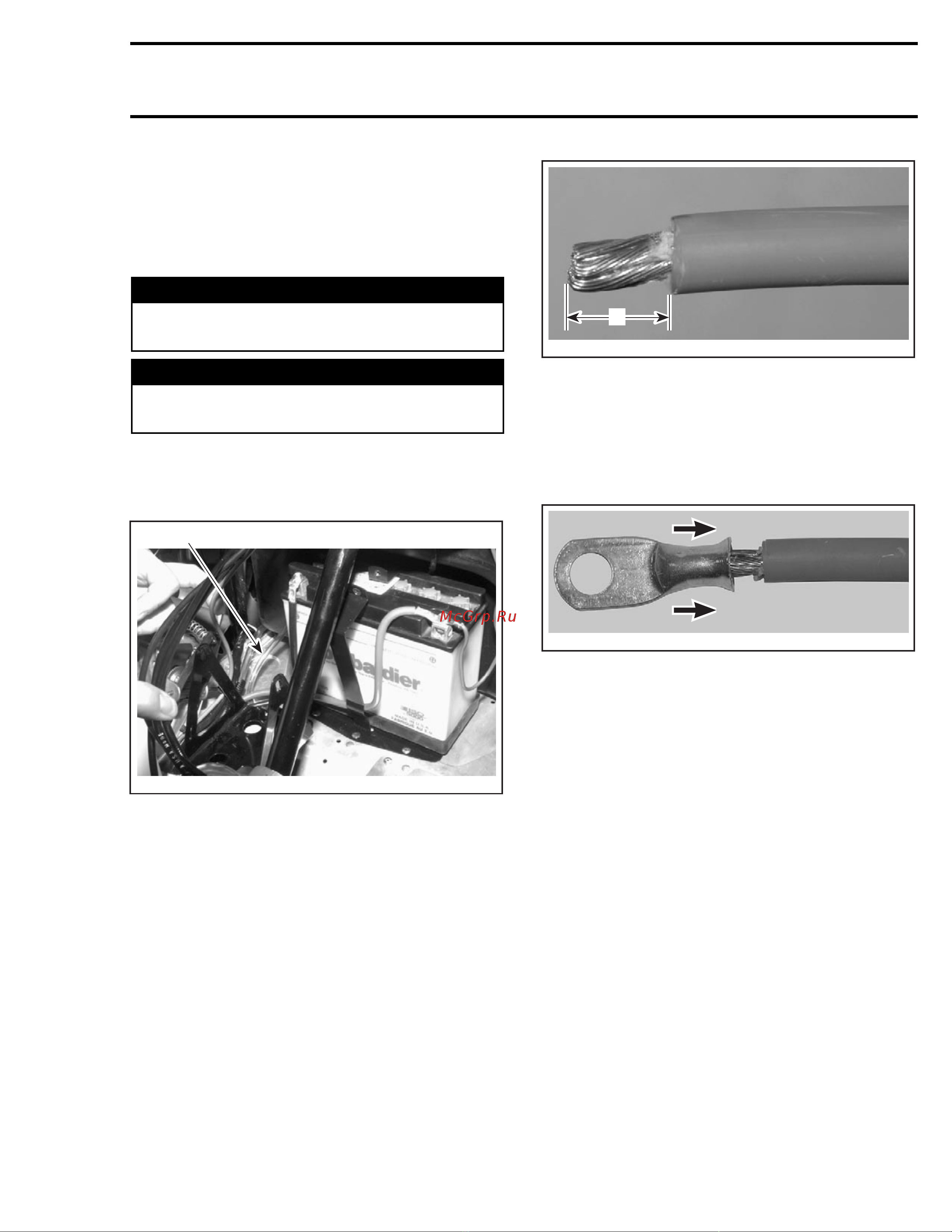 Ski-Doo Ski Doo MX Z 2005 [1306/1429] Cable terminal installation