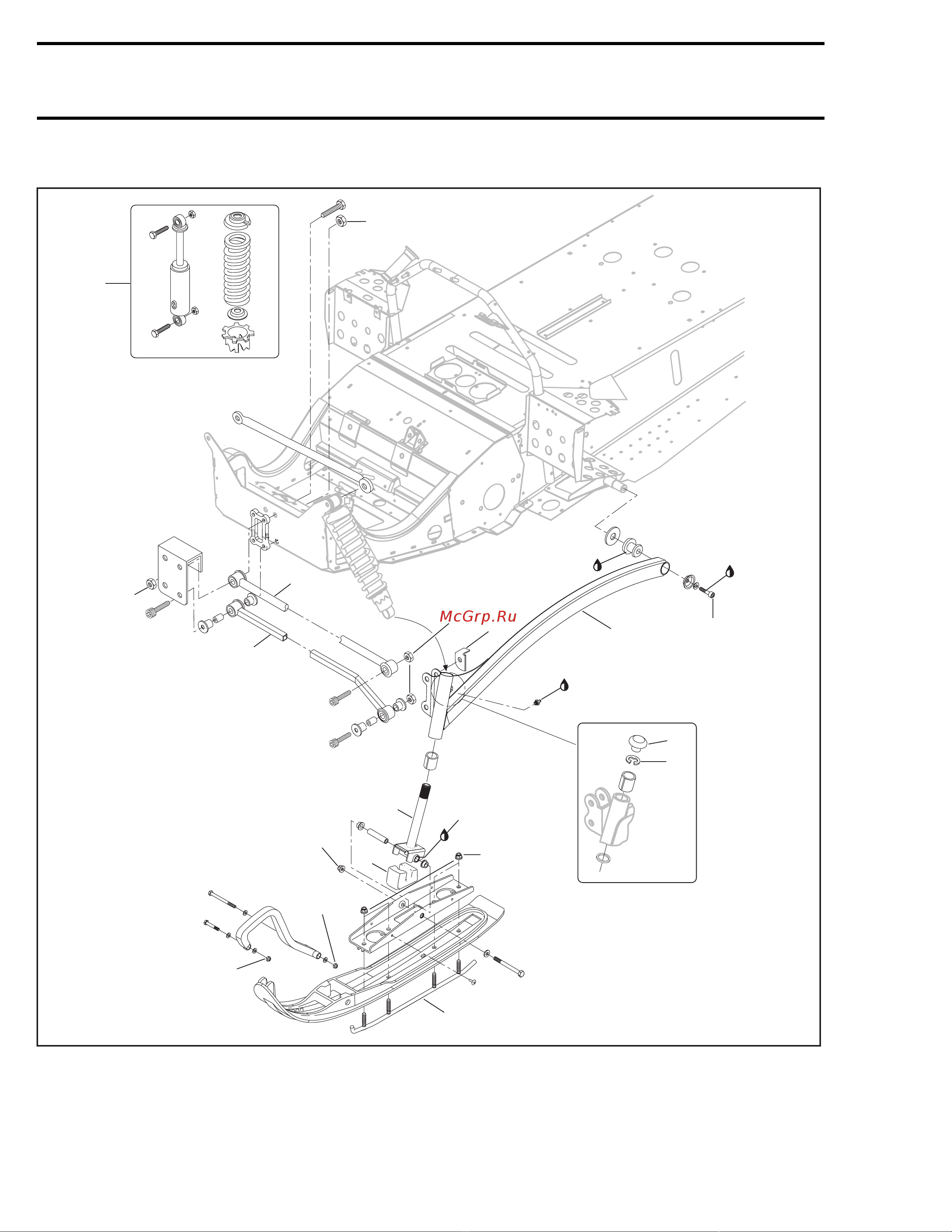 Ski-Doo Ski Doo MX Z 2005 [1393/1429] Section 10 steering front suspension subsection 02 suspension and ski system