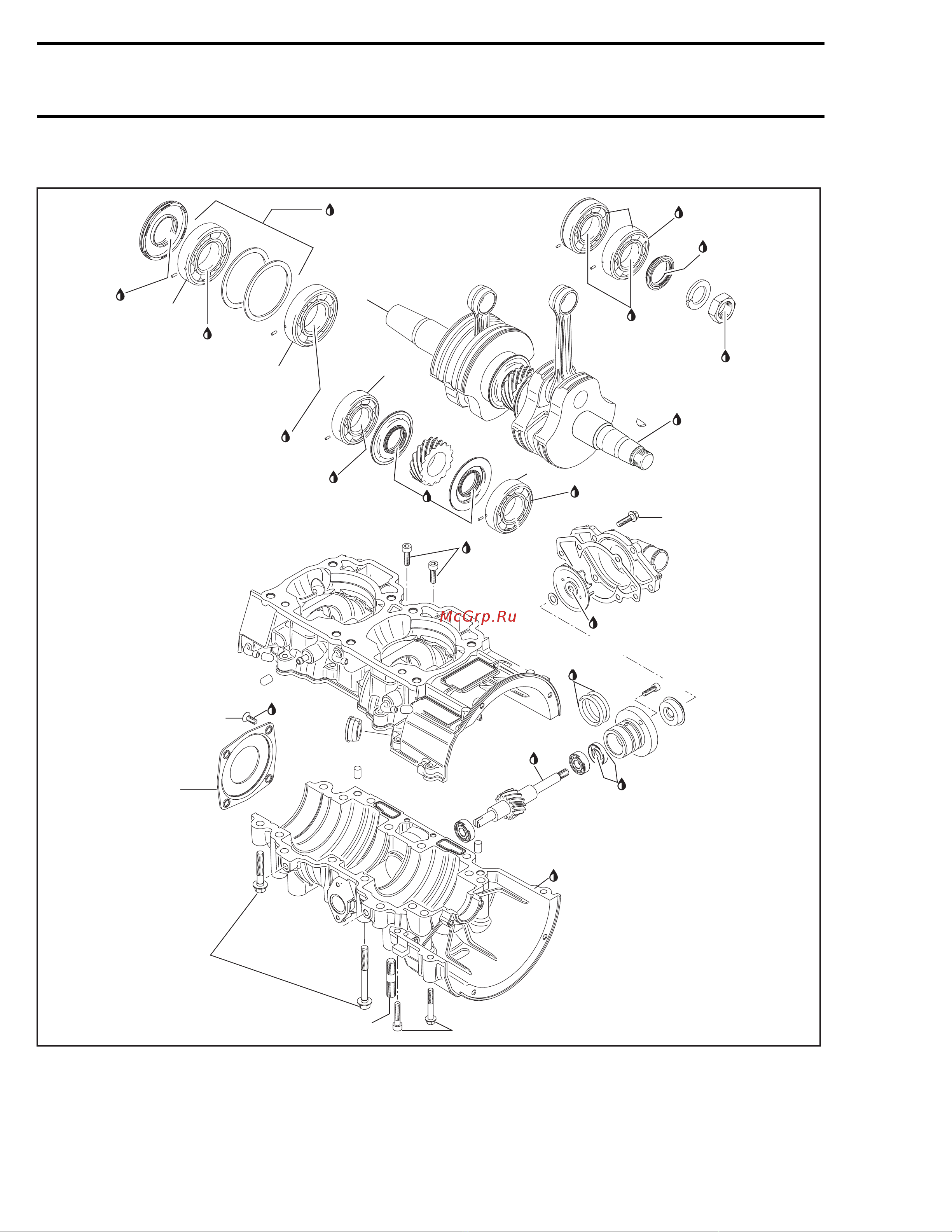 Ski-Doo Ski Doo MX Z 2005 [140/1429] Section 03 engines subsection 06 bottom end