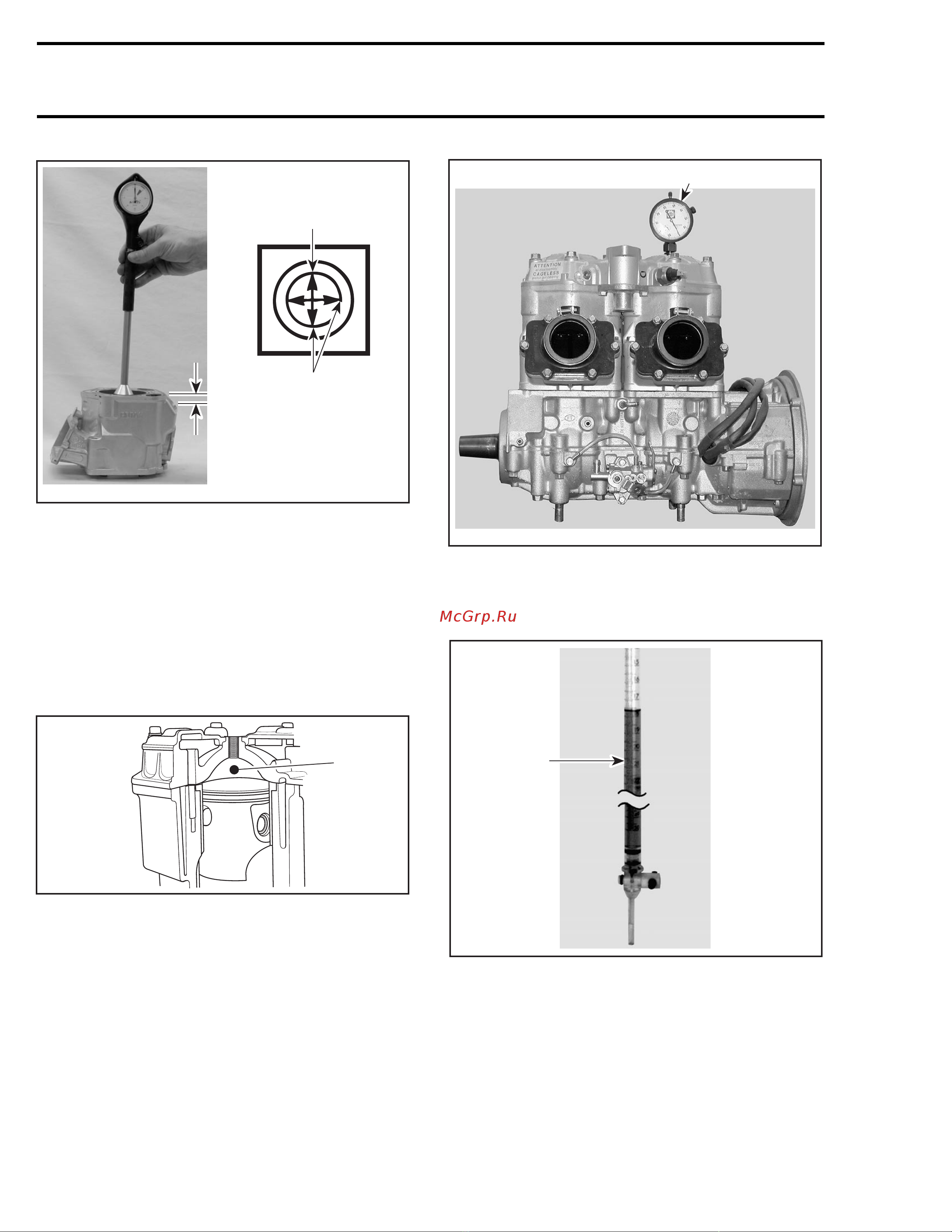 Ski-Doo Ski Doo MX Z 2005 [150/1429] Combustion chamber volume measurement