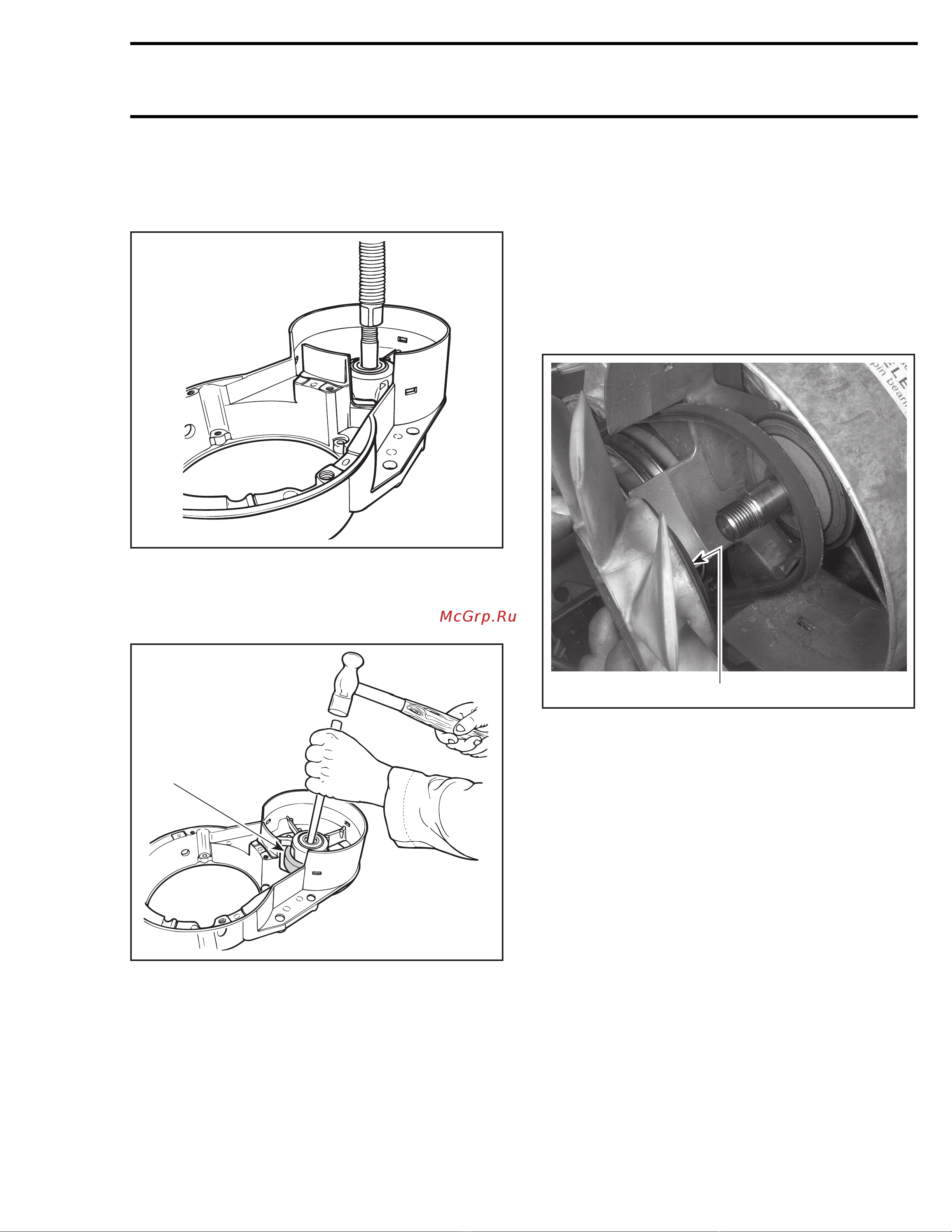 Ski-Doo Ski Doo MX Z 2005 [159/1429] Fan belt replacement and deflection adjustment