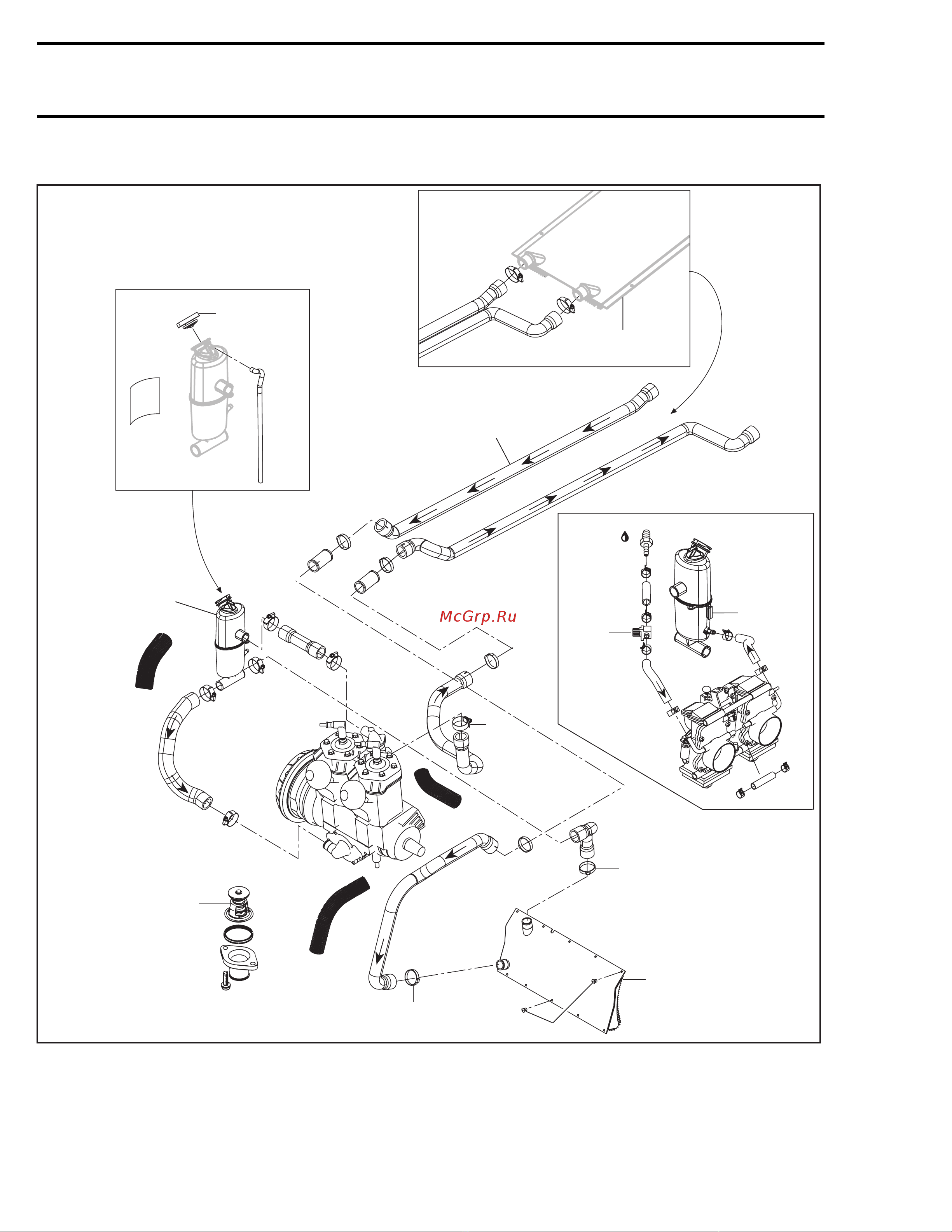 Ski-Doo Ski Doo MX Z 2005 [164/1429] Section 03 engines subsection 08 cooling system