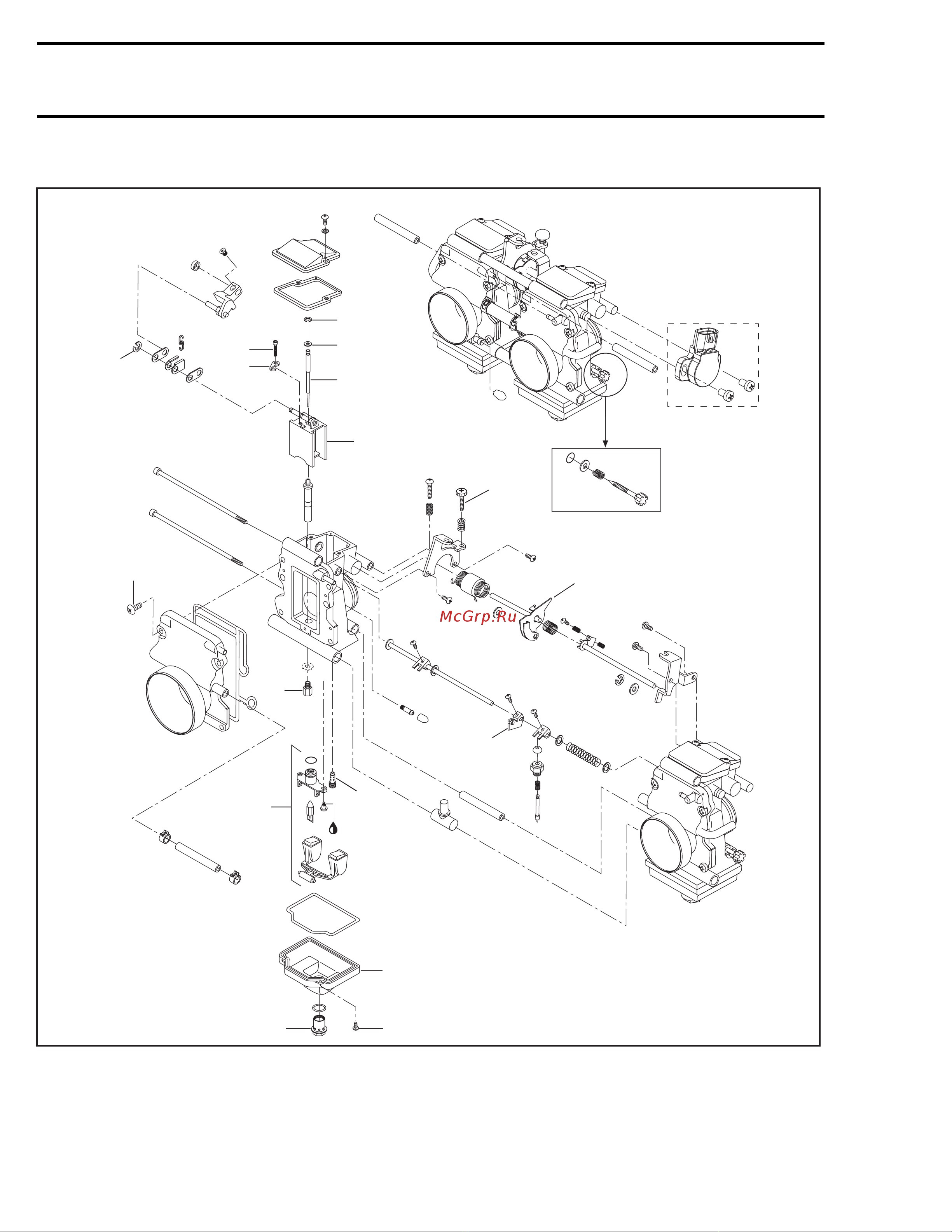 Ski-Doo Ski Doo GTX 2005 [203/1429] Carburetor tm type