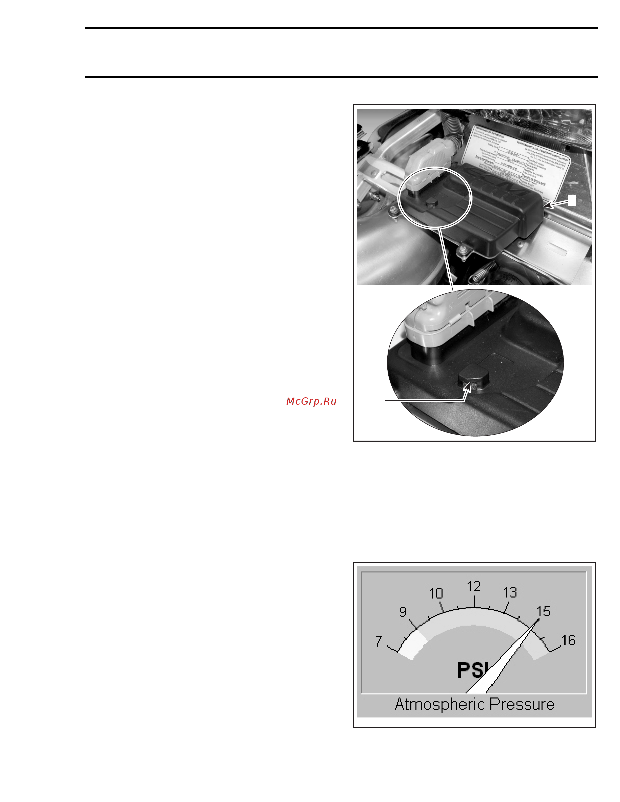 Ski-Doo Ski Doo MX Z 2005 [240/1429] Air pressure sensor aps