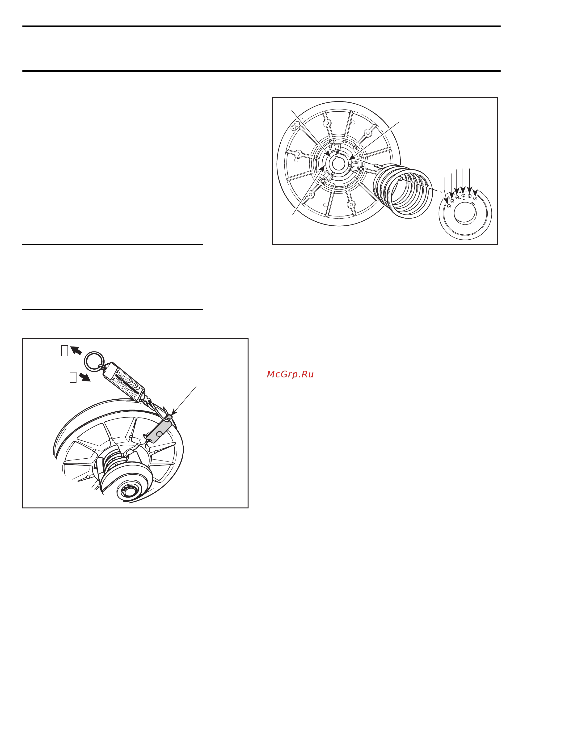Ski-Doo Ski Doo MX Z 2005 [360/1429] Pulley alignment and drive belt height