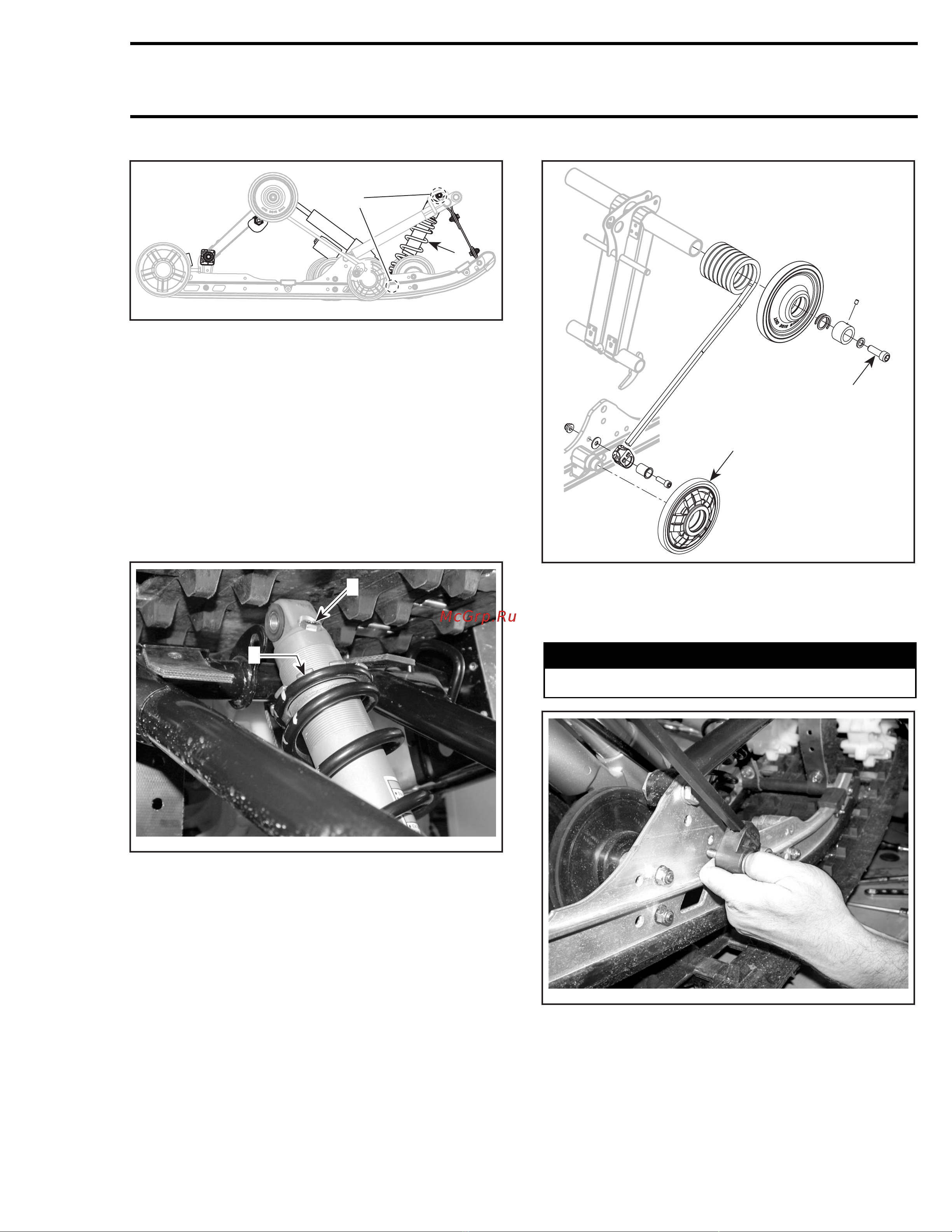 Ski-Doo Ski Doo MX Z 2005 [421/1429] Front shock absorber installation