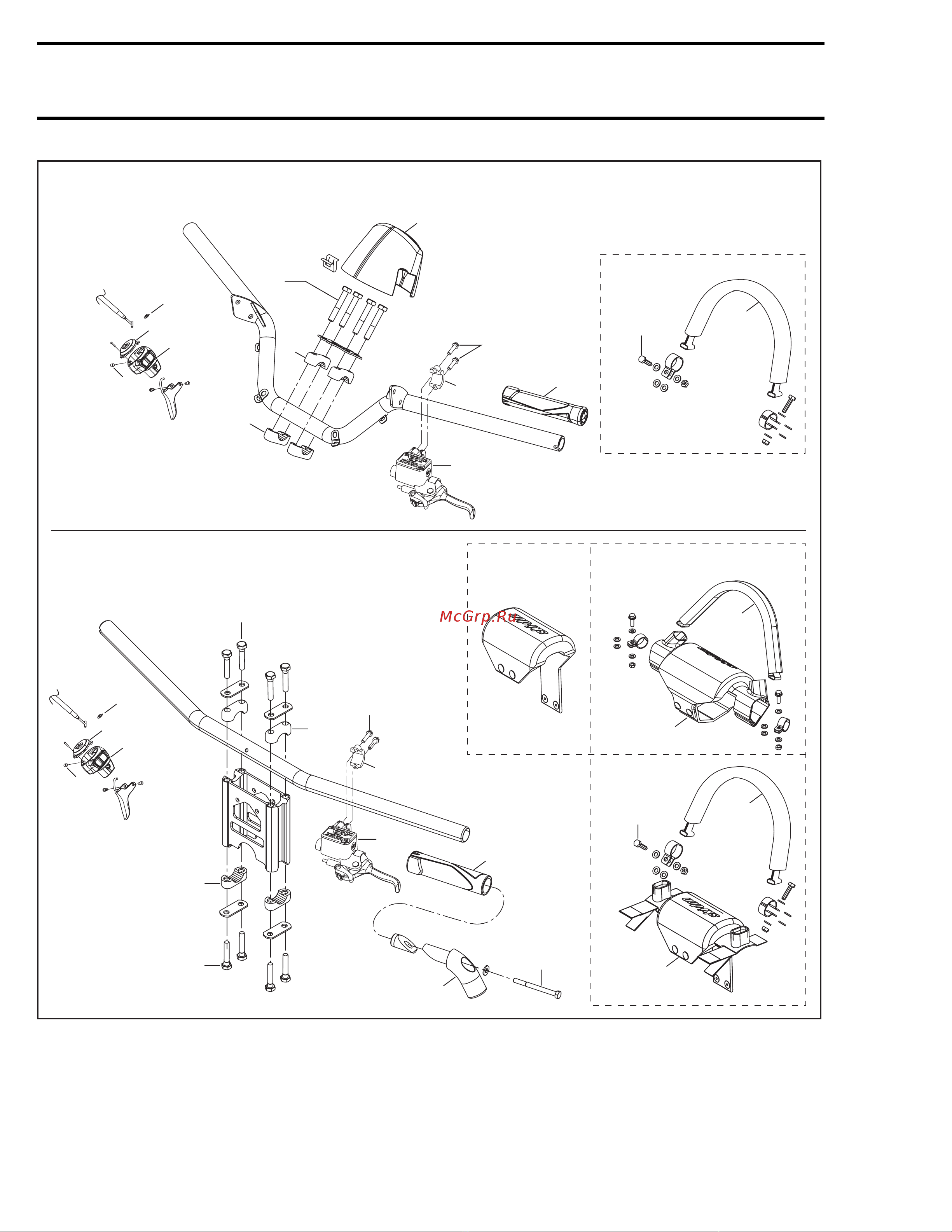 Ski-Doo Ski Doo MX Z 2005 [441/1429] Section 10 steering front suspension subsection 01 steering system