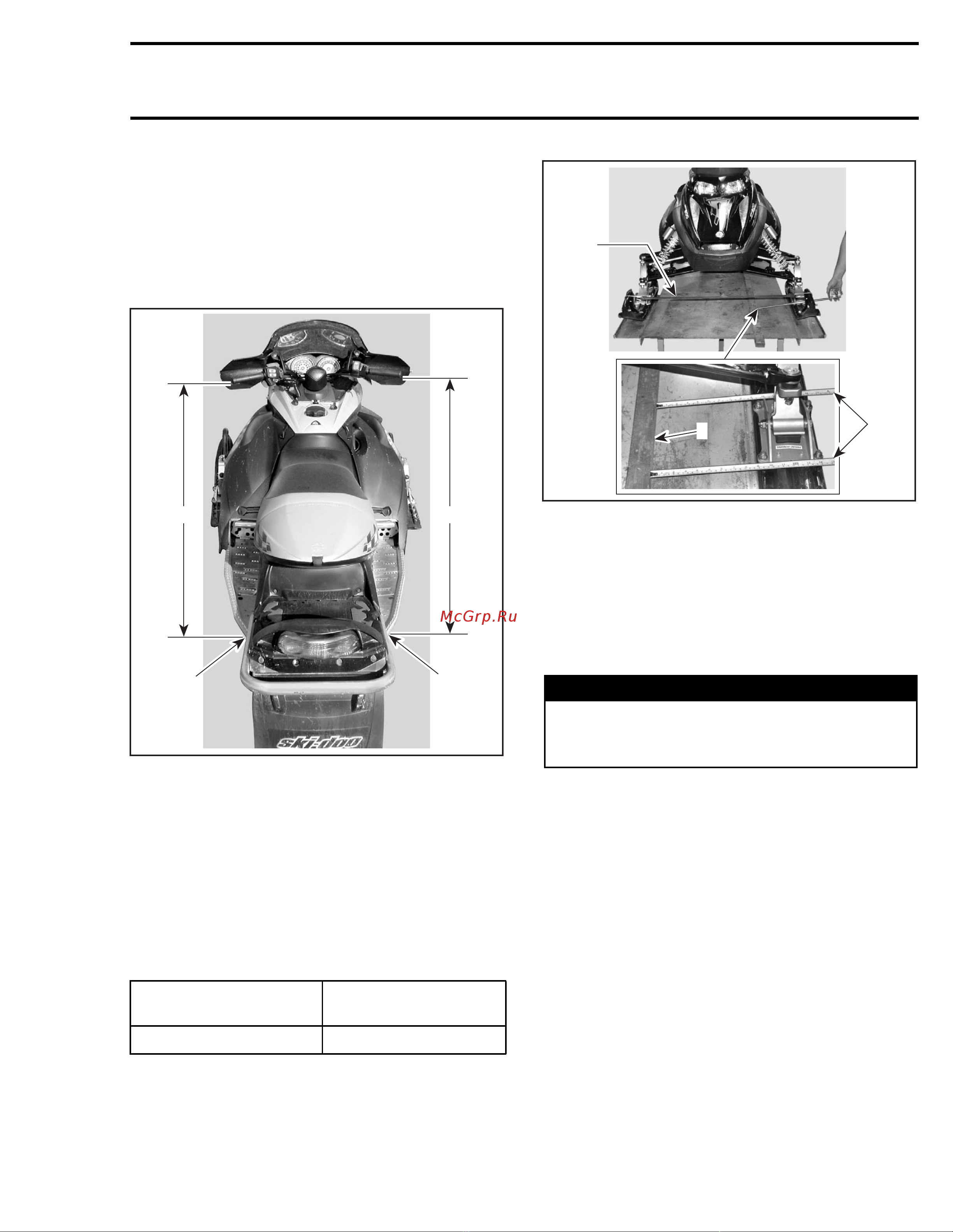 Ski-Doo Ski Doo MX Z 2005 [450/1429] Warning