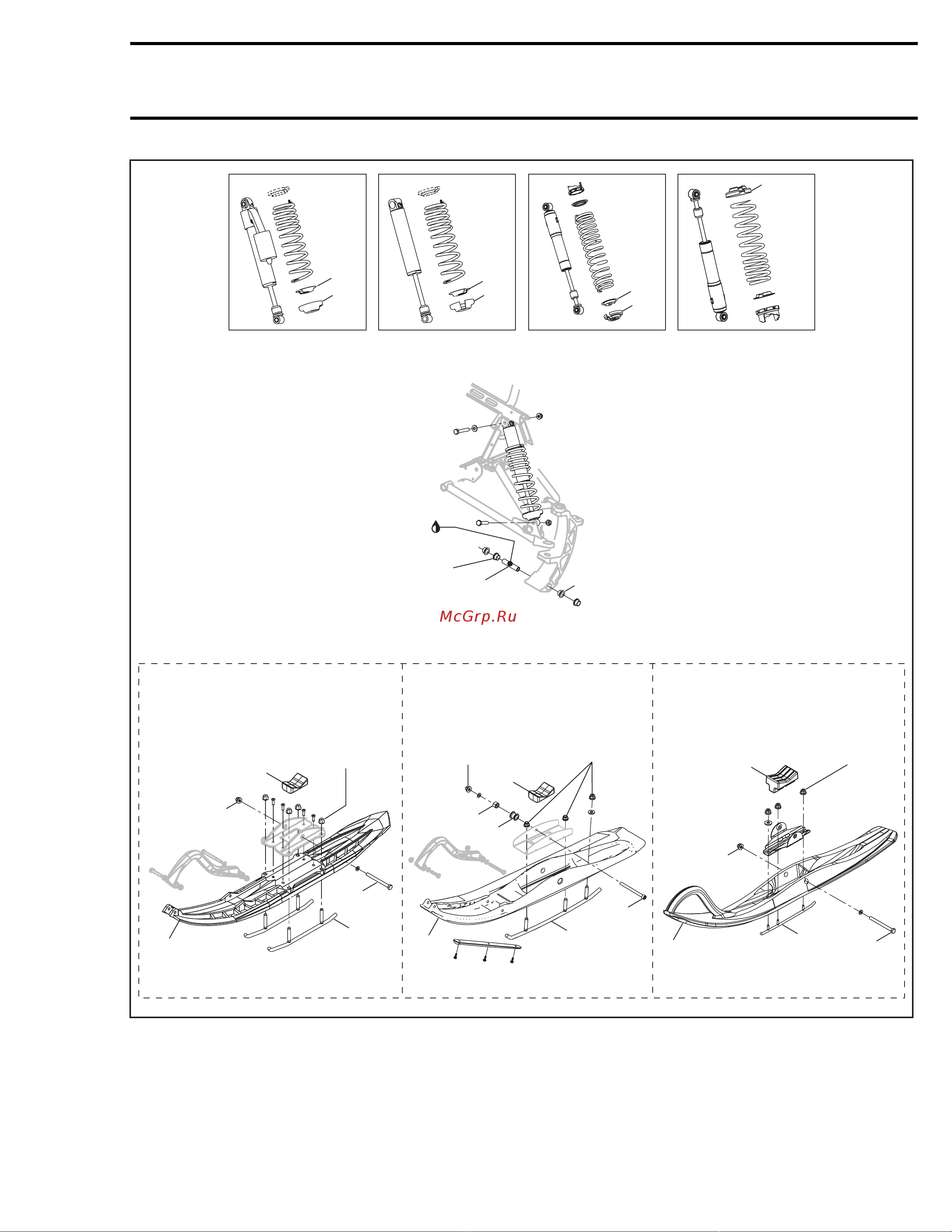 Ski-Doo Ski Doo MX Z 2005 [454/1429] Section 10 steering front suspension