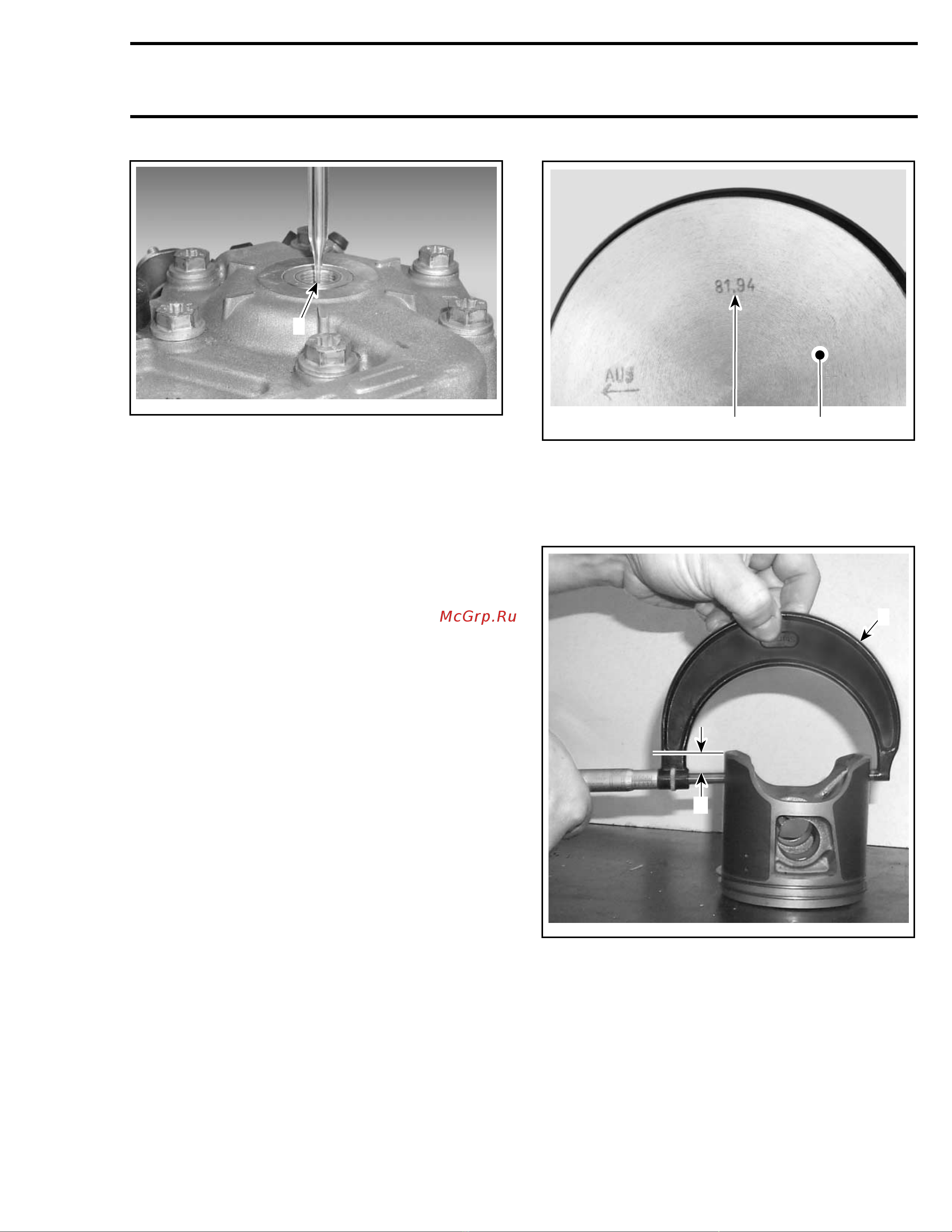 Ski-Doo Ski Doo MX Z 2005 [602/1429] Used piston measurement